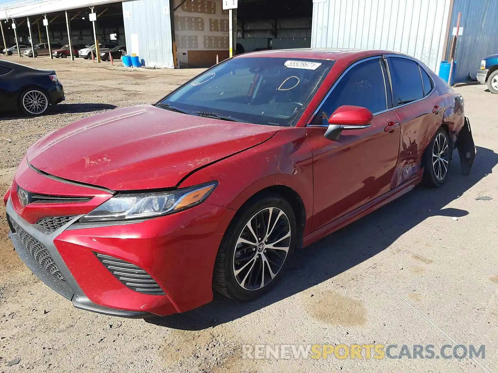 2 Photograph of a damaged car 4T1B11HK7KU277527 TOYOTA CAMRY 2019