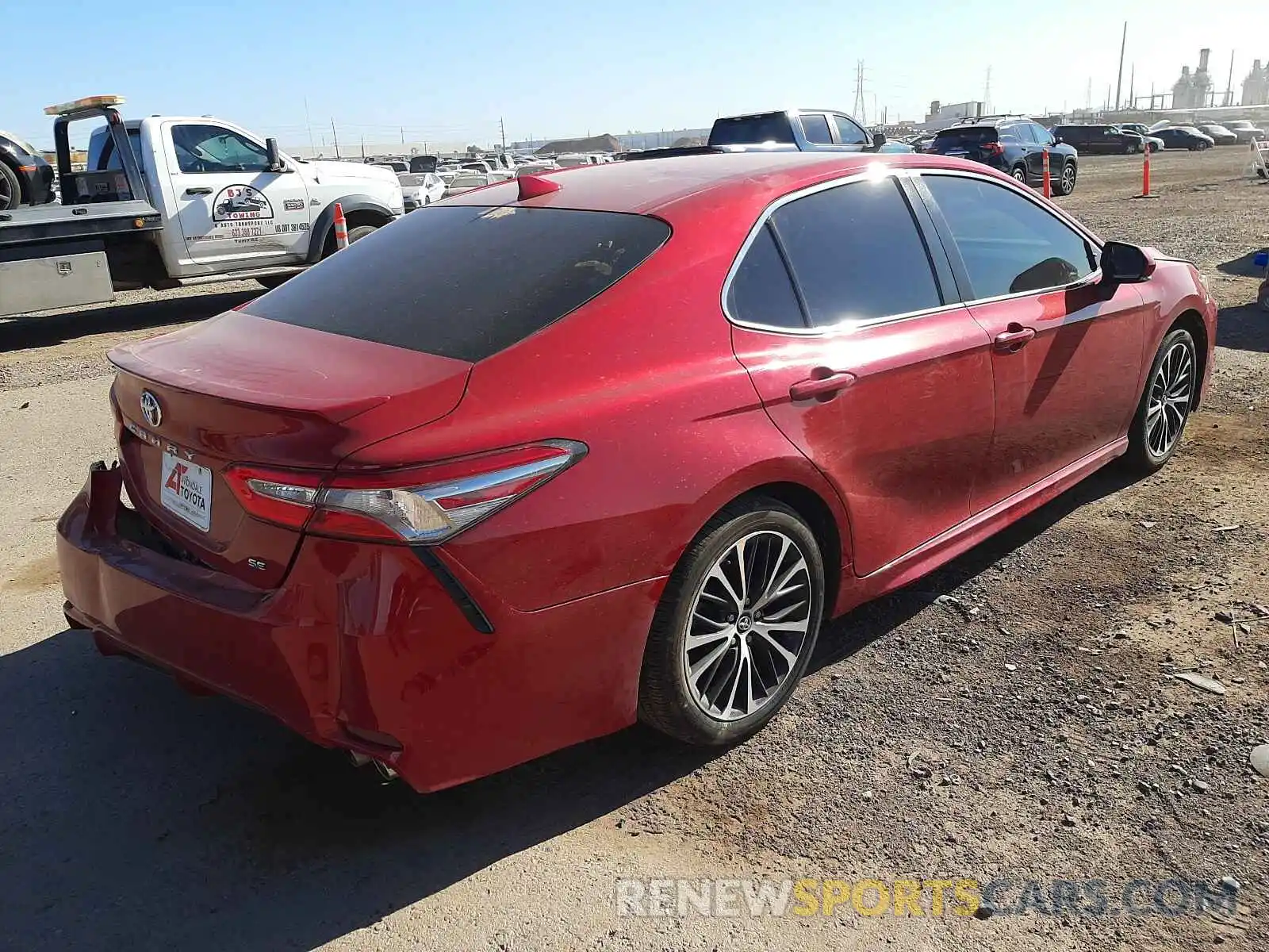 4 Фотография поврежденного автомобиля 4T1B11HK7KU277527 TOYOTA CAMRY 2019