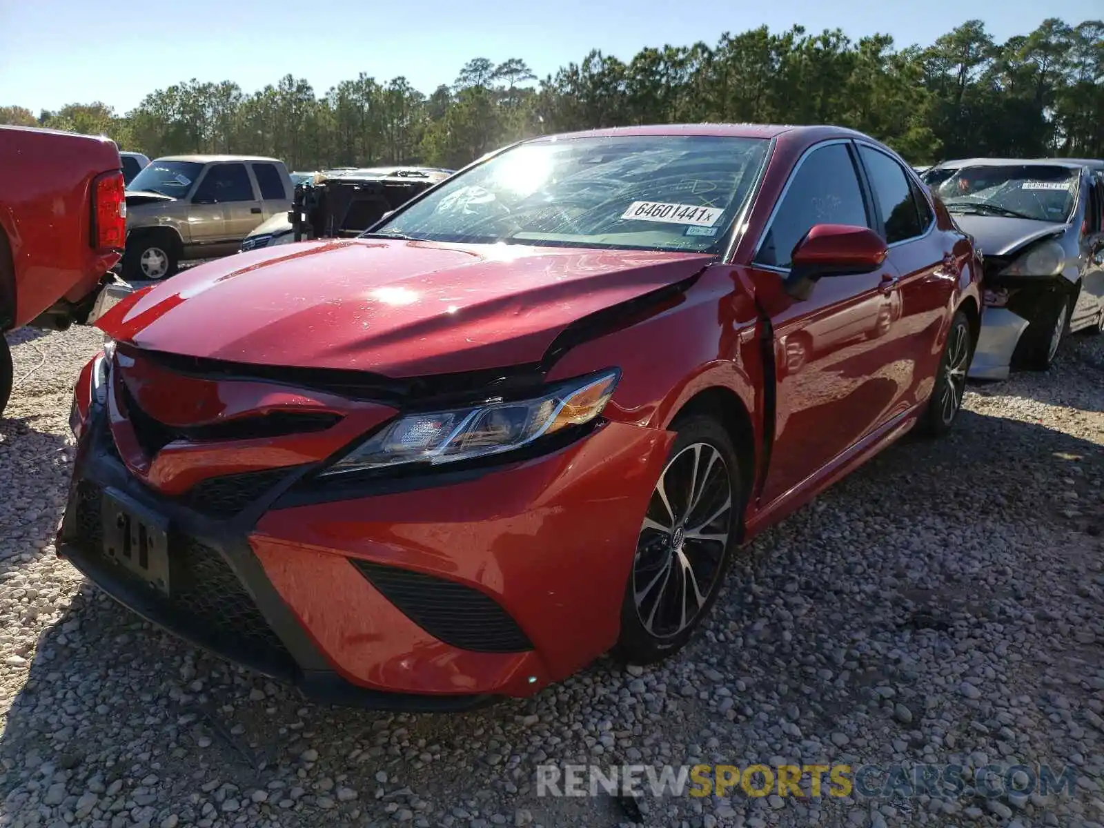 2 Photograph of a damaged car 4T1B11HK7KU278094 TOYOTA CAMRY 2019