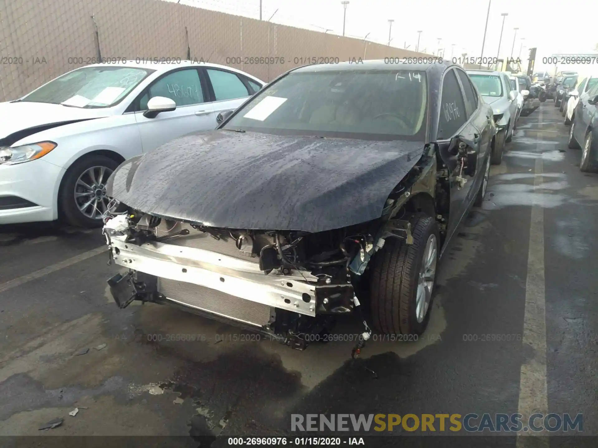 6 Photograph of a damaged car 4T1B11HK7KU279018 TOYOTA CAMRY 2019