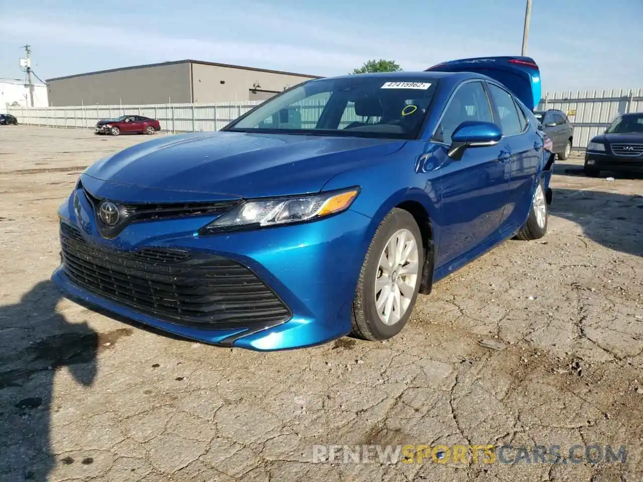 2 Photograph of a damaged car 4T1B11HK7KU279424 TOYOTA CAMRY 2019