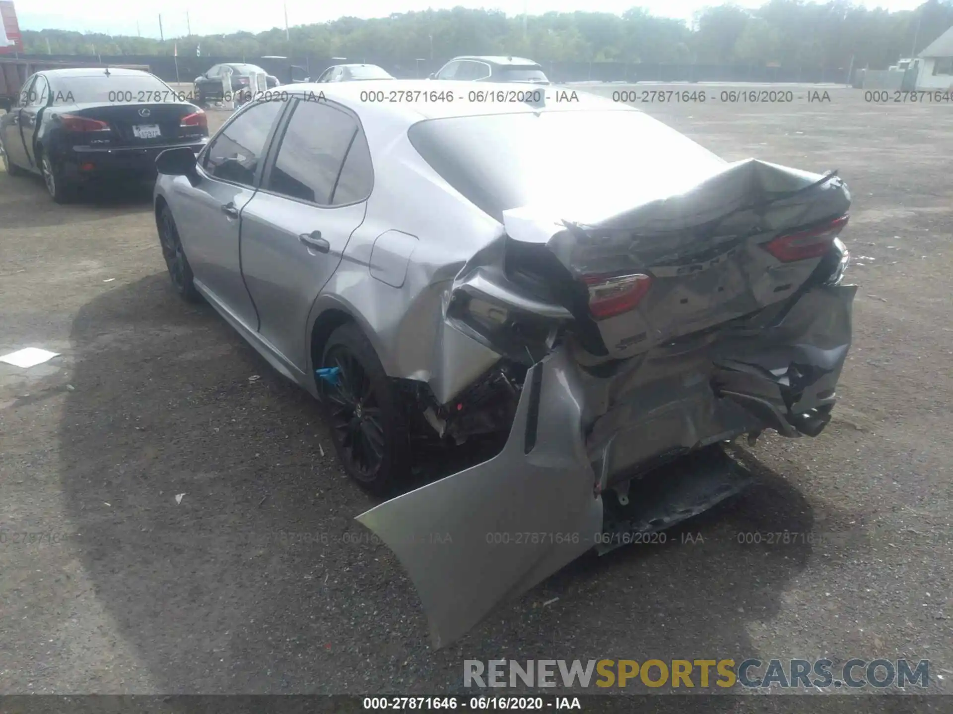 3 Photograph of a damaged car 4T1B11HK7KU279925 TOYOTA CAMRY 2019