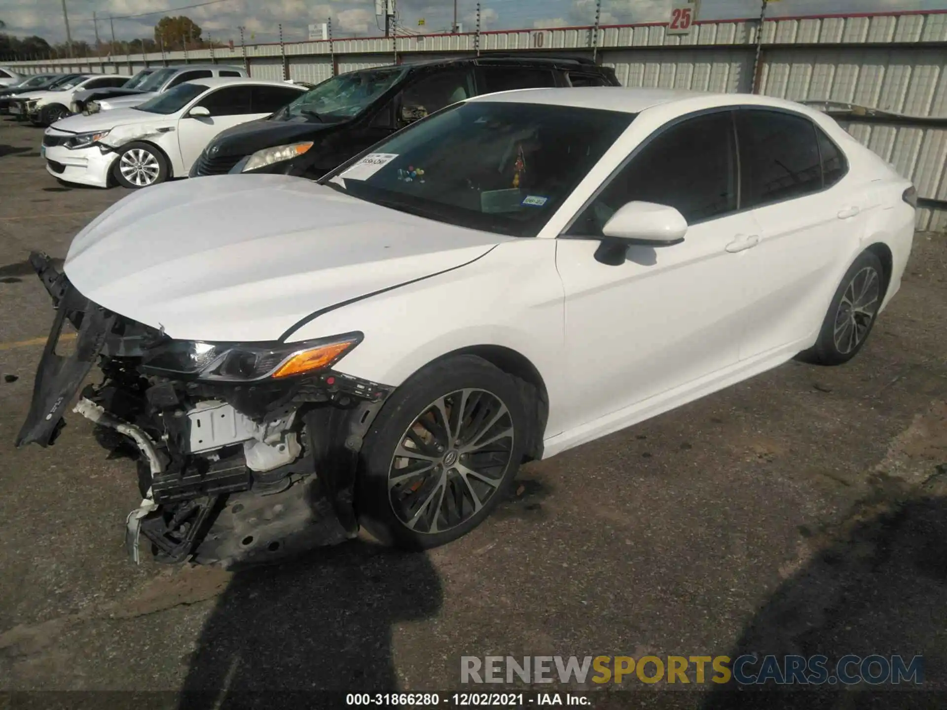 2 Photograph of a damaged car 4T1B11HK7KU280363 TOYOTA CAMRY 2019