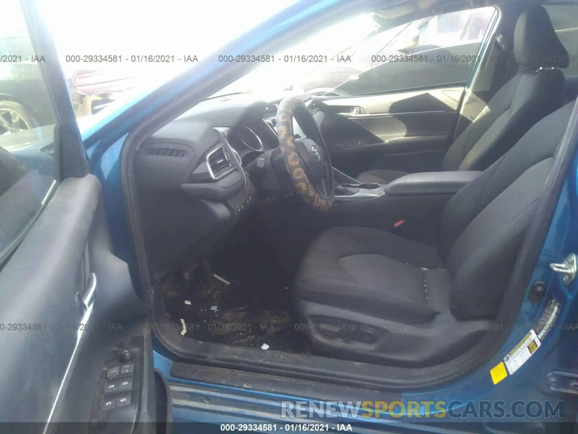 5 Photograph of a damaged car 4T1B11HK7KU281741 TOYOTA CAMRY 2019