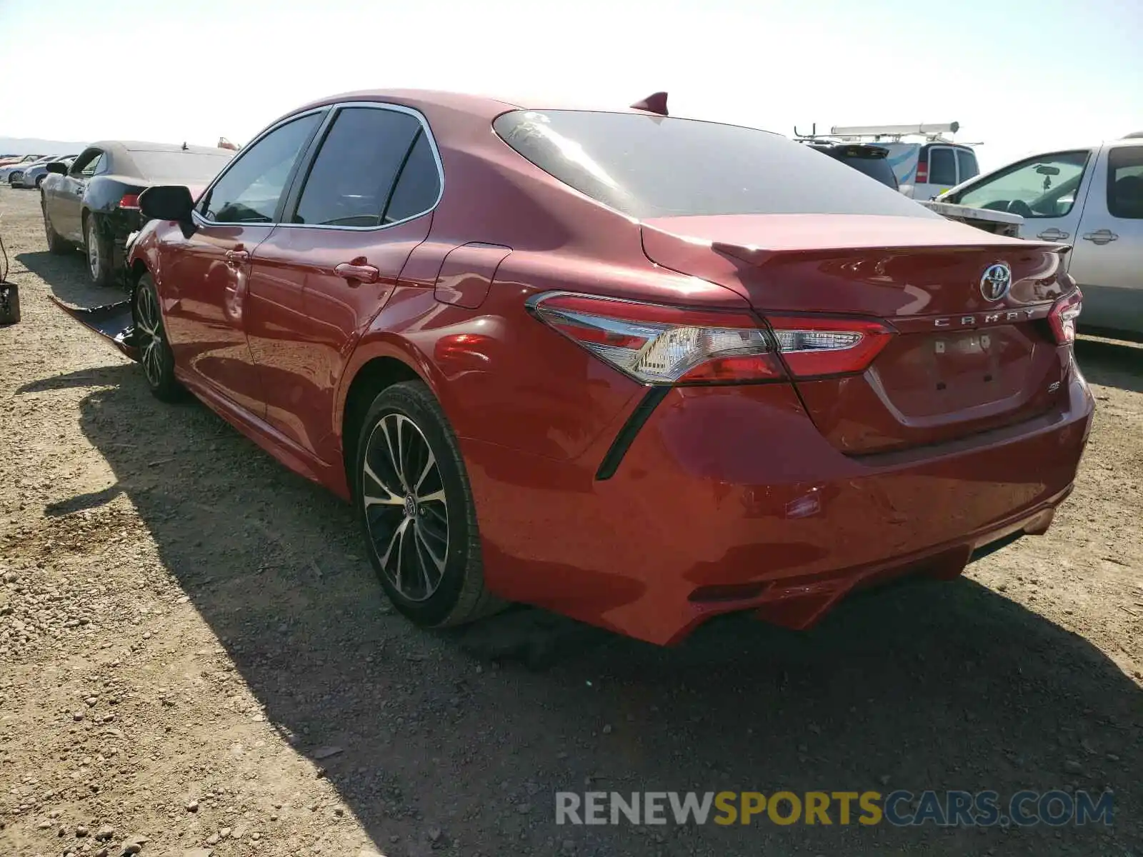 3 Photograph of a damaged car 4T1B11HK7KU281934 TOYOTA CAMRY 2019