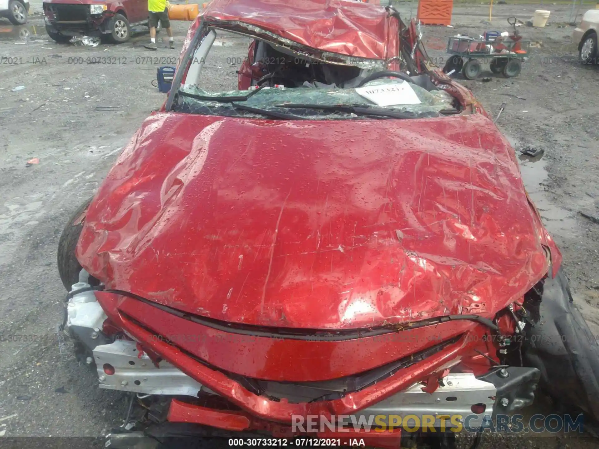 10 Photograph of a damaged car 4T1B11HK7KU282646 TOYOTA CAMRY 2019