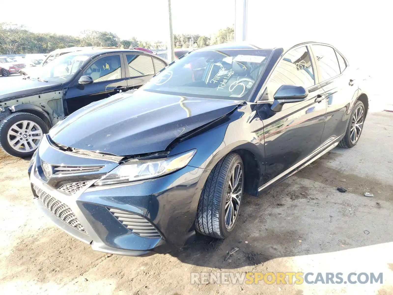 2 Photograph of a damaged car 4T1B11HK7KU283053 TOYOTA CAMRY 2019