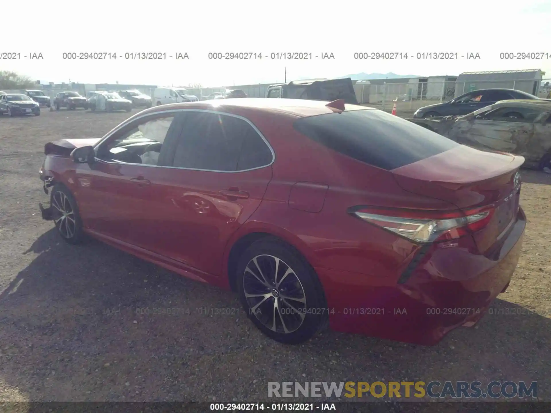 3 Photograph of a damaged car 4T1B11HK7KU283134 TOYOTA CAMRY 2019