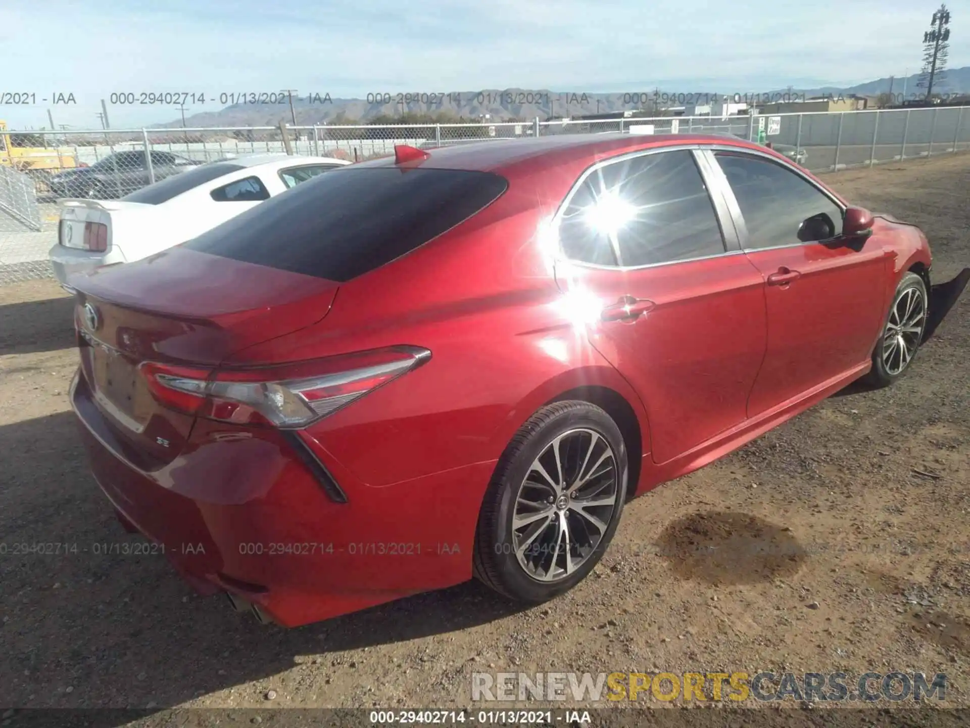 4 Photograph of a damaged car 4T1B11HK7KU283134 TOYOTA CAMRY 2019