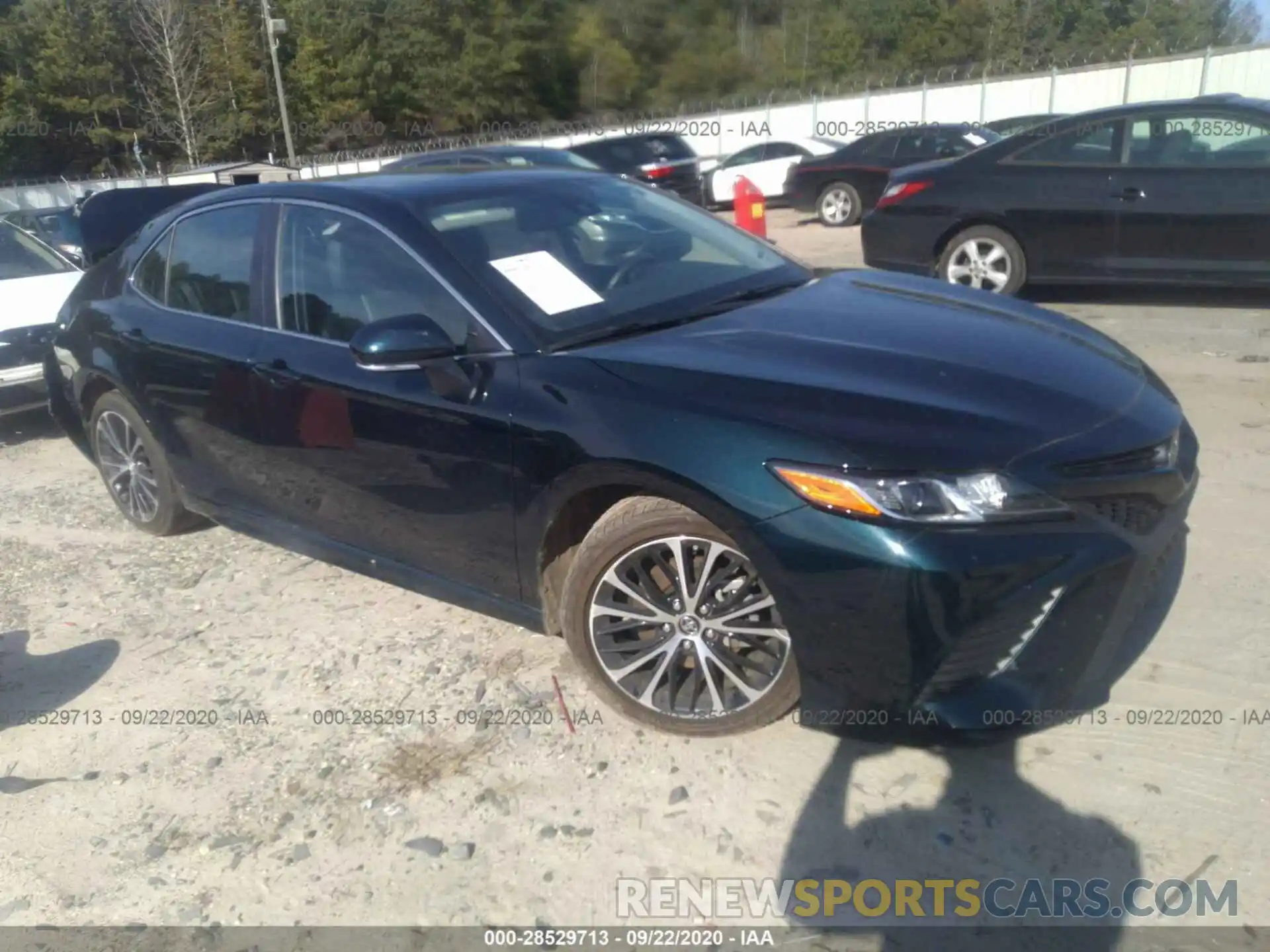 1 Photograph of a damaged car 4T1B11HK7KU283554 TOYOTA CAMRY 2019