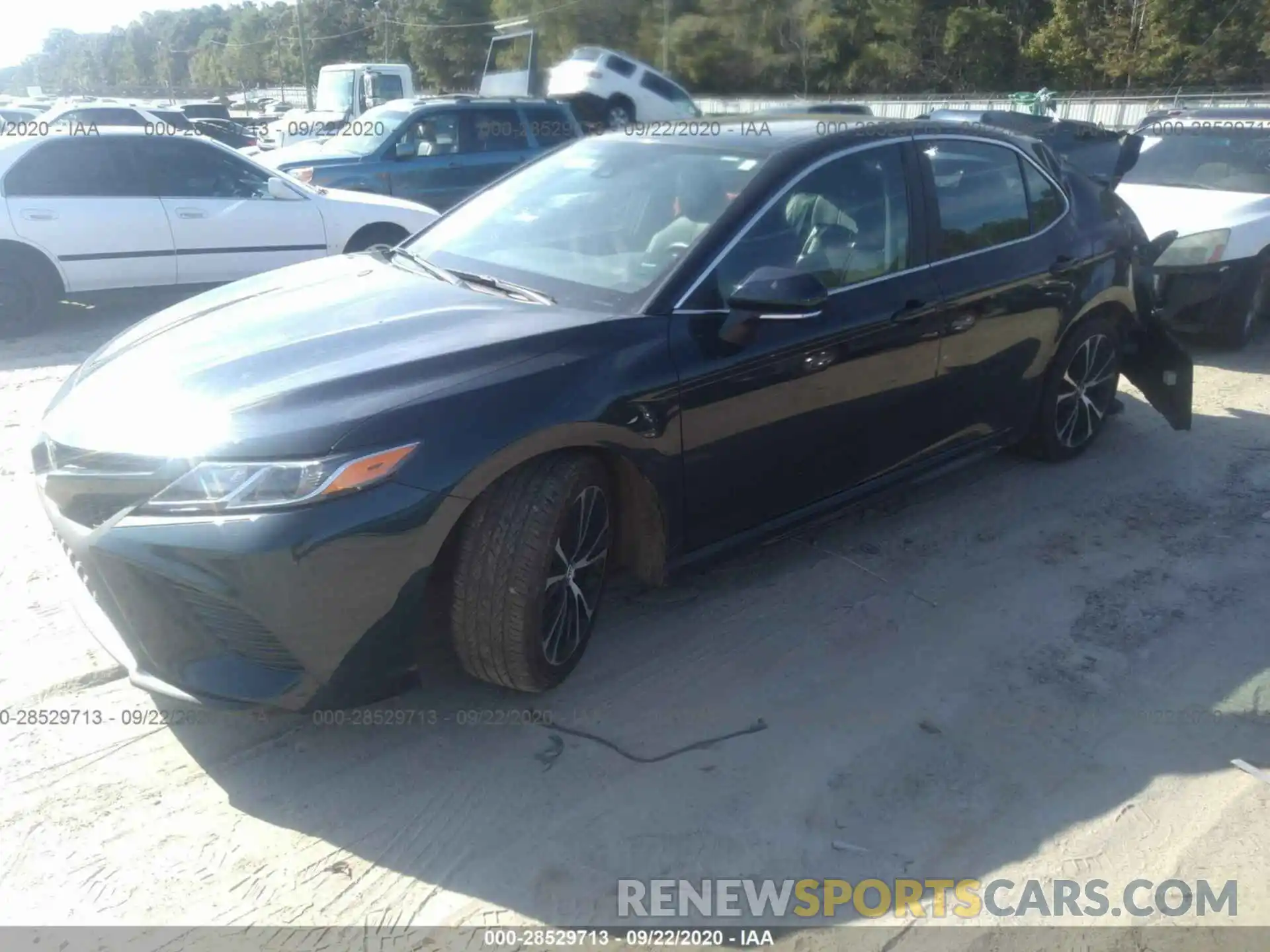 2 Photograph of a damaged car 4T1B11HK7KU283554 TOYOTA CAMRY 2019