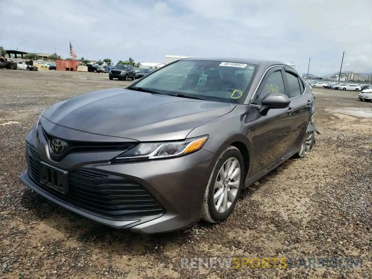 2 Photograph of a damaged car 4T1B11HK7KU283750 TOYOTA CAMRY 2019