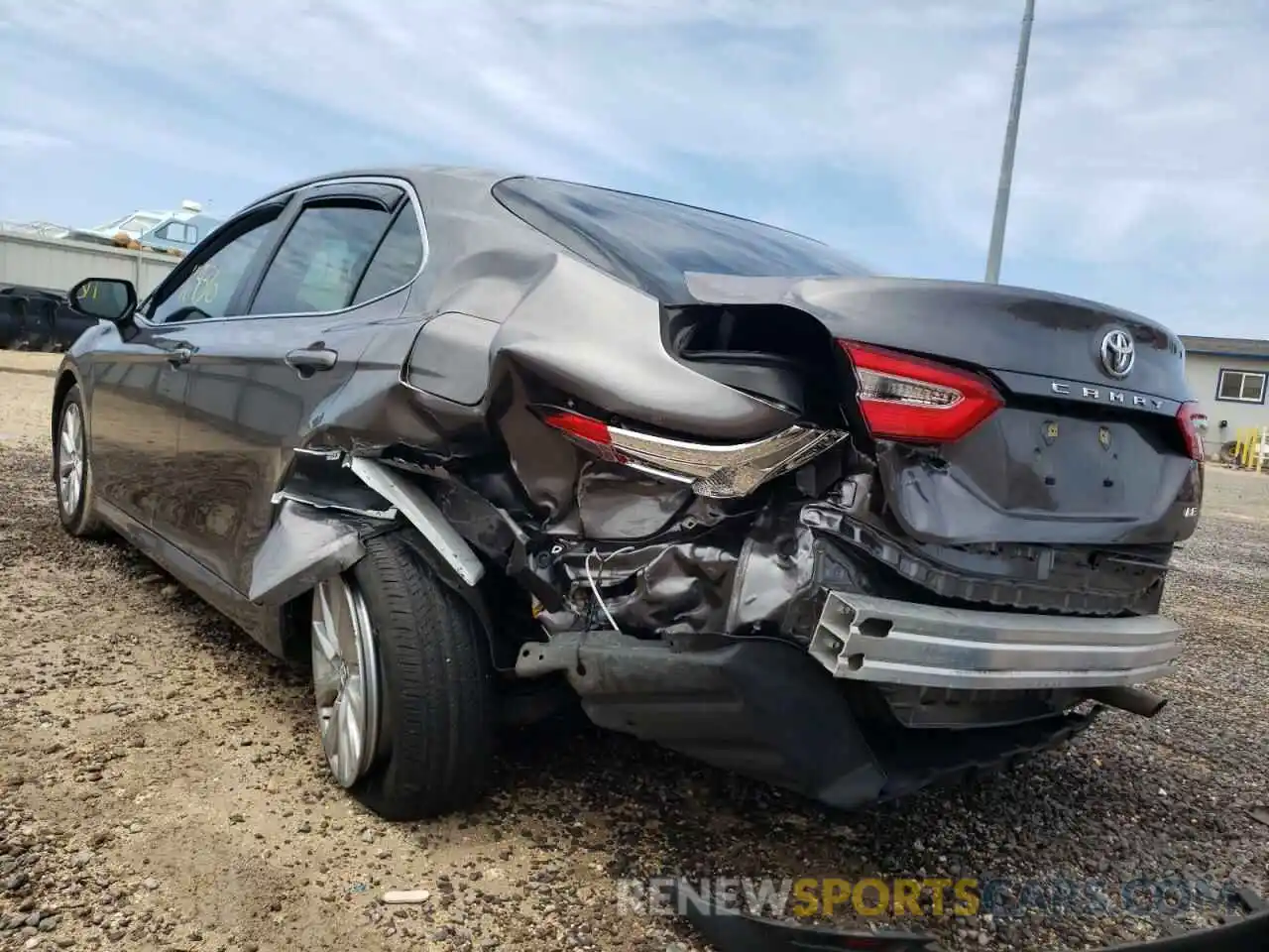 9 Photograph of a damaged car 4T1B11HK7KU283750 TOYOTA CAMRY 2019