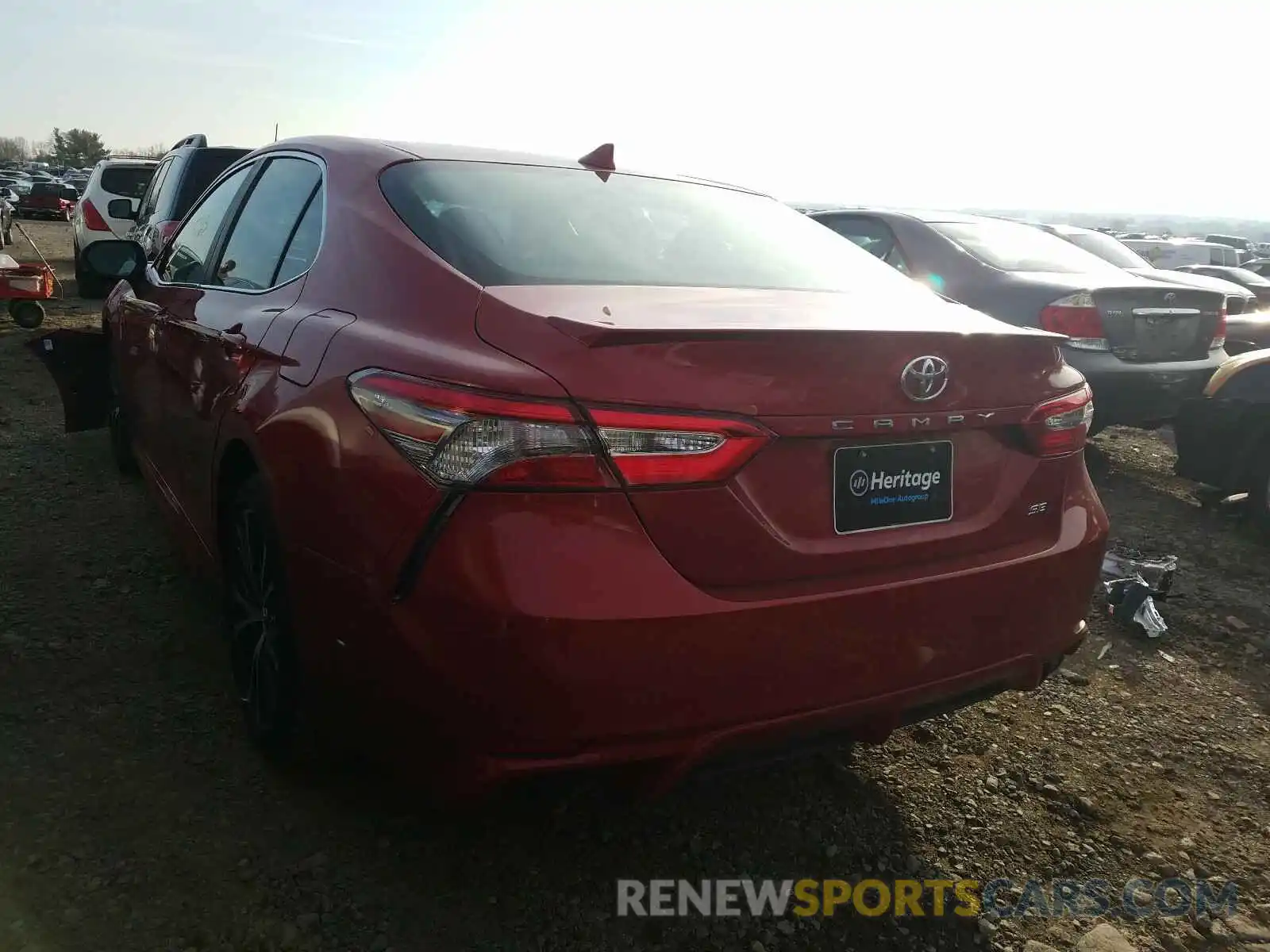 3 Photograph of a damaged car 4T1B11HK7KU285403 TOYOTA CAMRY 2019