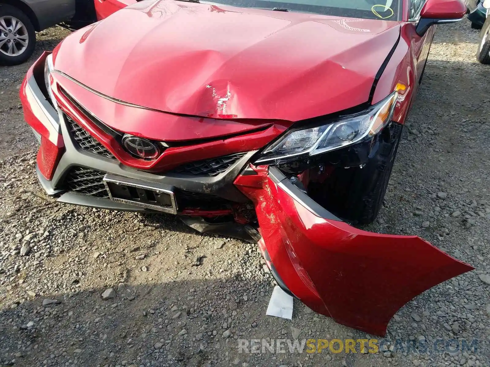 9 Photograph of a damaged car 4T1B11HK7KU285403 TOYOTA CAMRY 2019