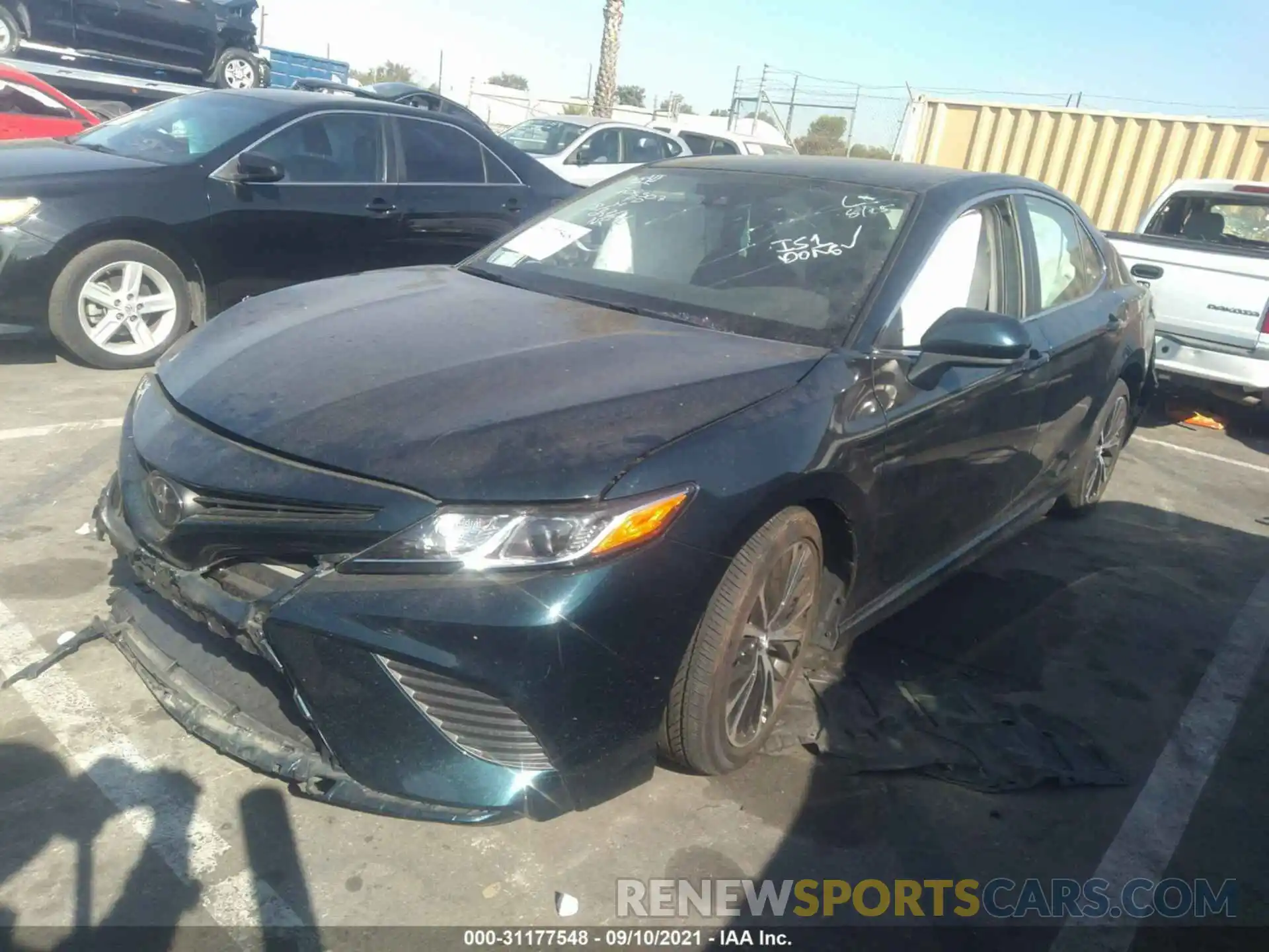 2 Photograph of a damaged car 4T1B11HK7KU285966 TOYOTA CAMRY 2019