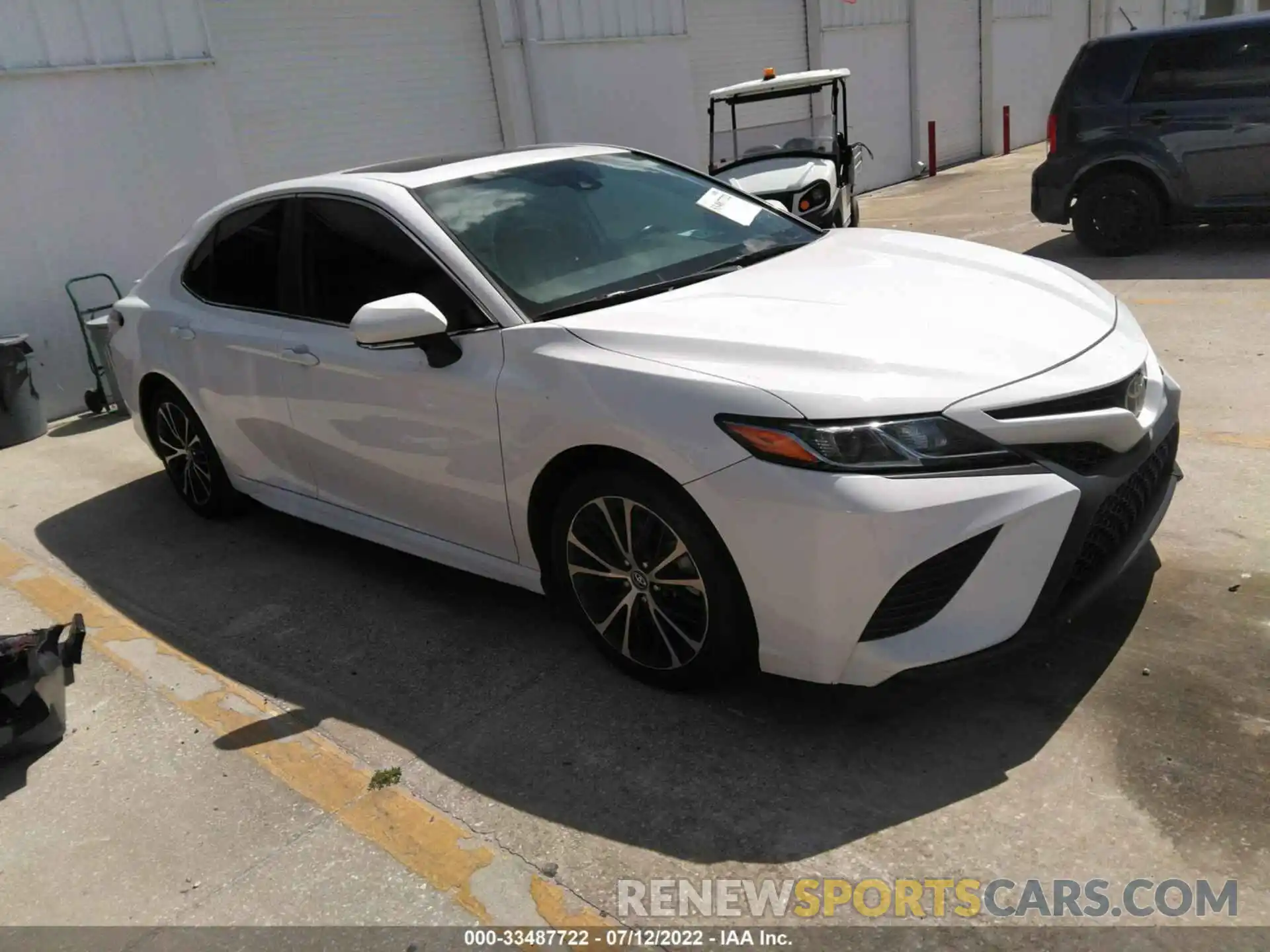 1 Photograph of a damaged car 4T1B11HK7KU286230 TOYOTA CAMRY 2019