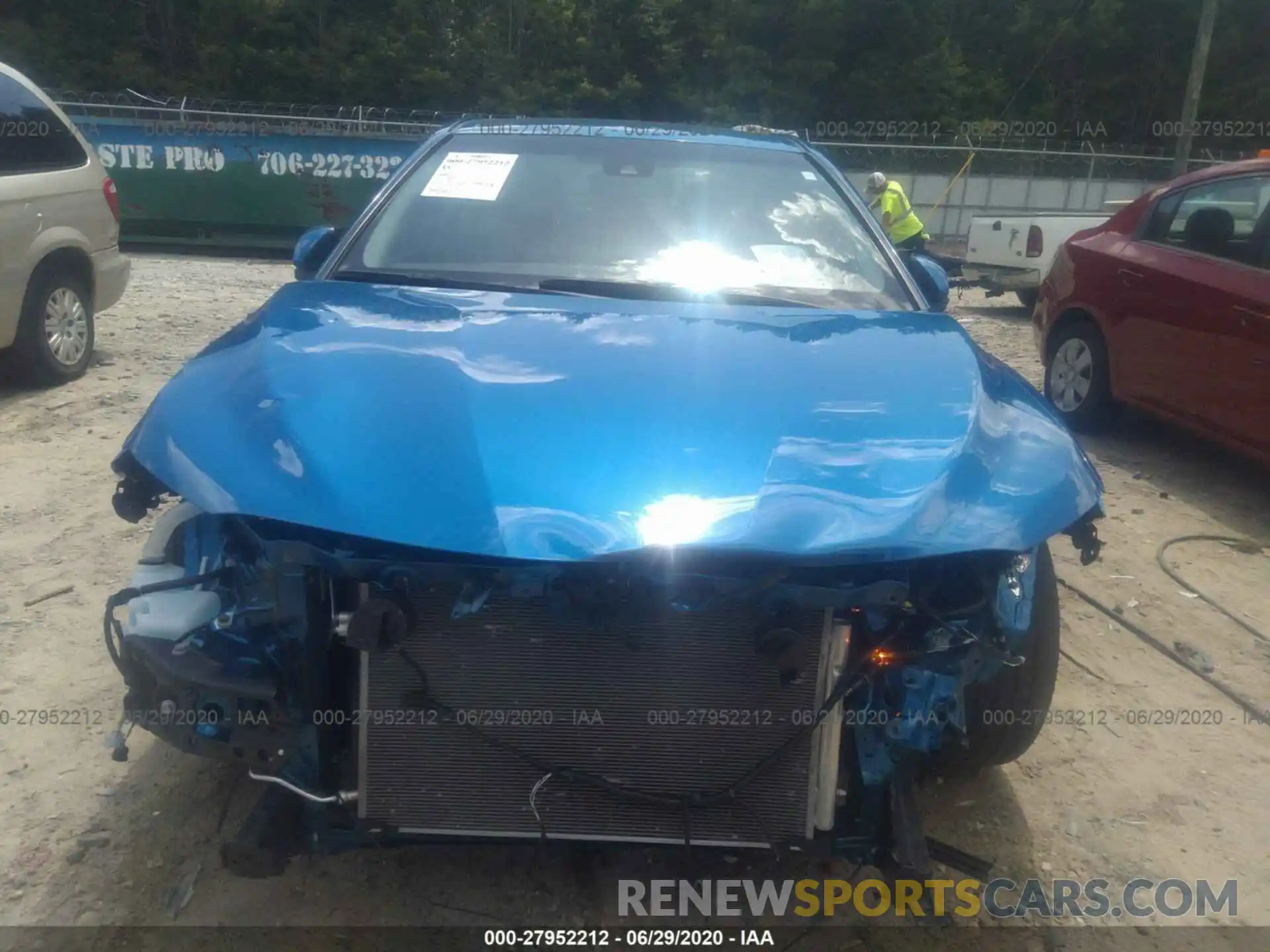 6 Photograph of a damaged car 4T1B11HK7KU286714 TOYOTA CAMRY 2019