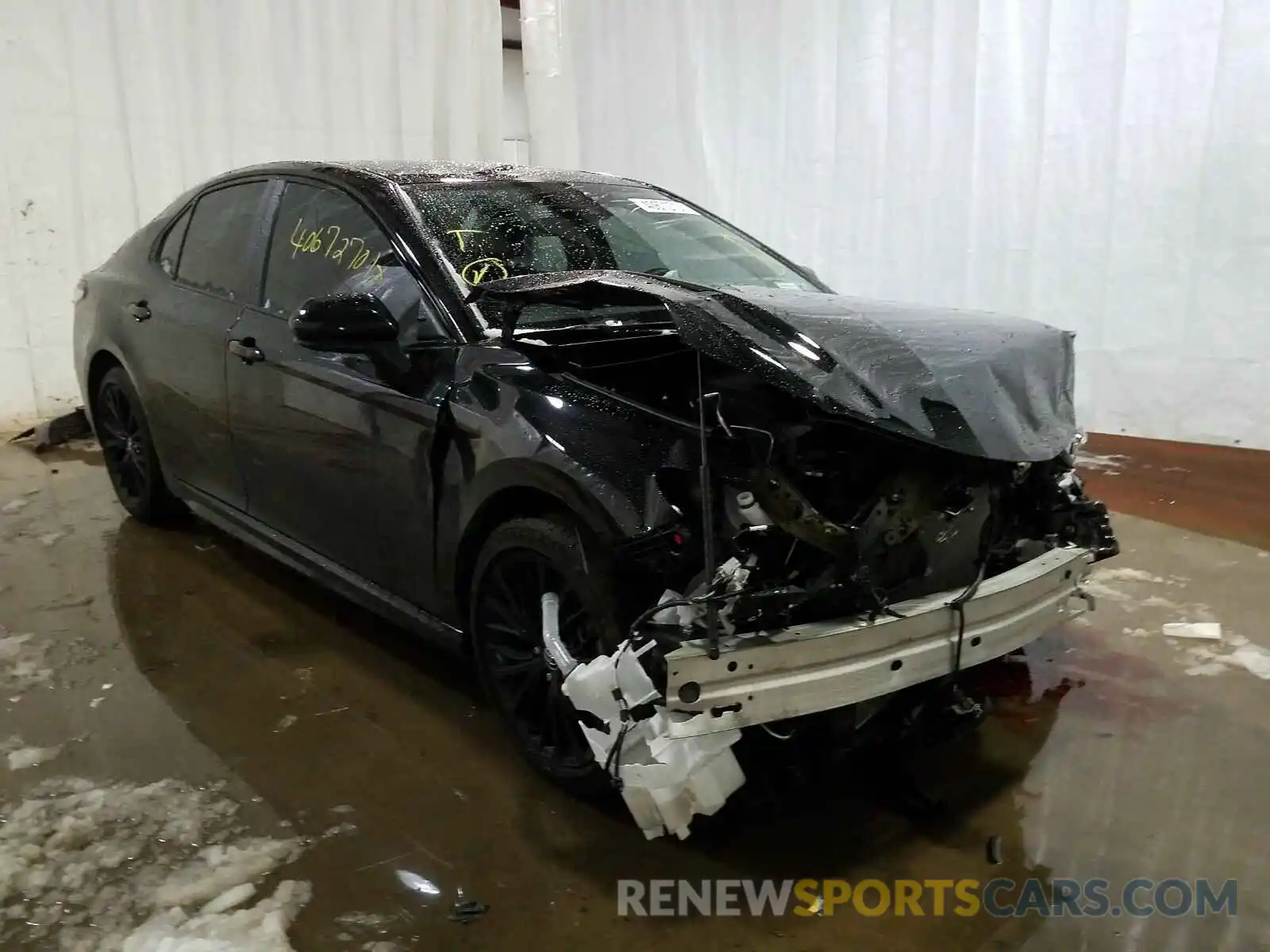 1 Photograph of a damaged car 4T1B11HK7KU286731 TOYOTA CAMRY 2019