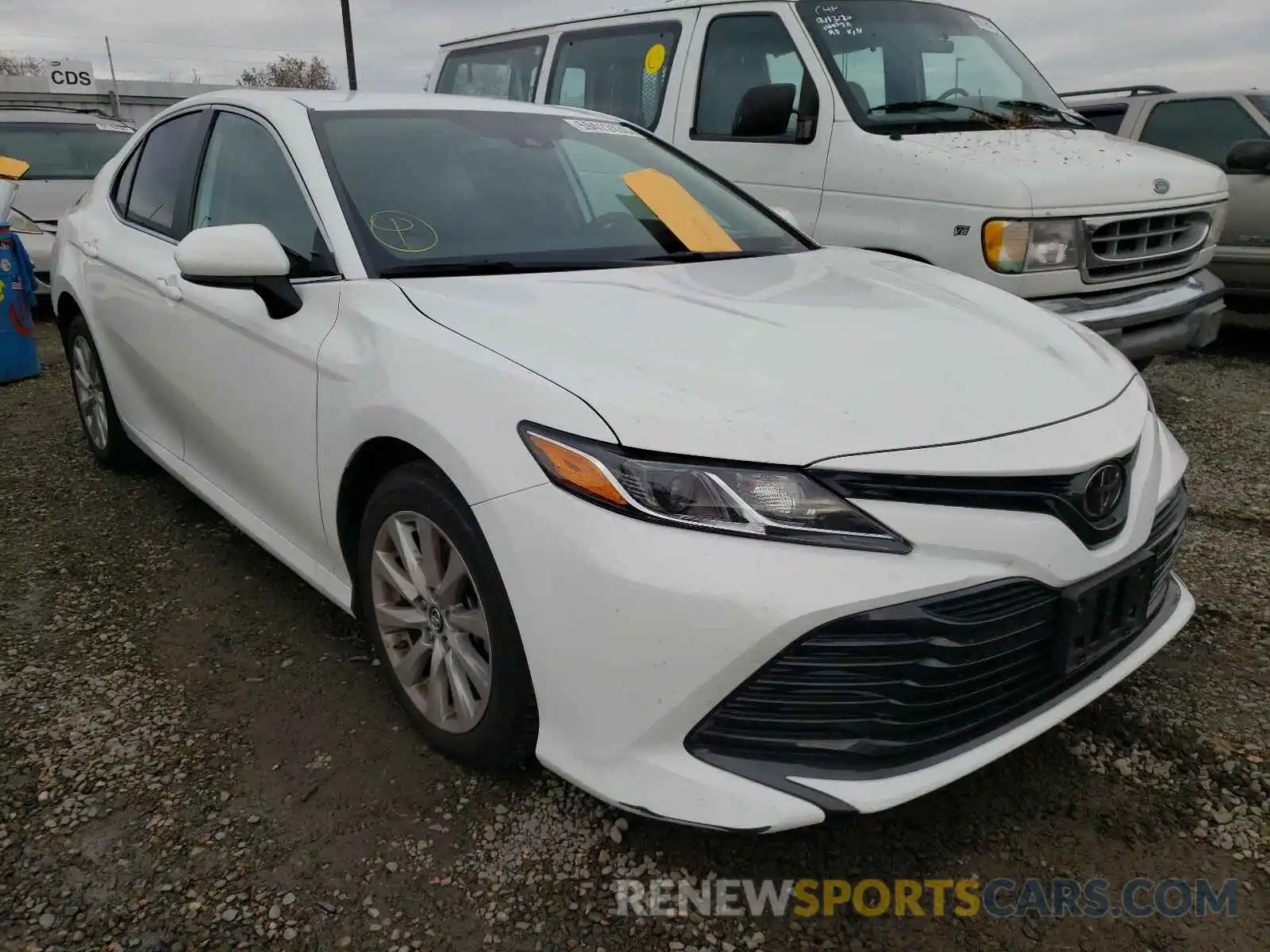 1 Photograph of a damaged car 4T1B11HK7KU287023 TOYOTA CAMRY 2019