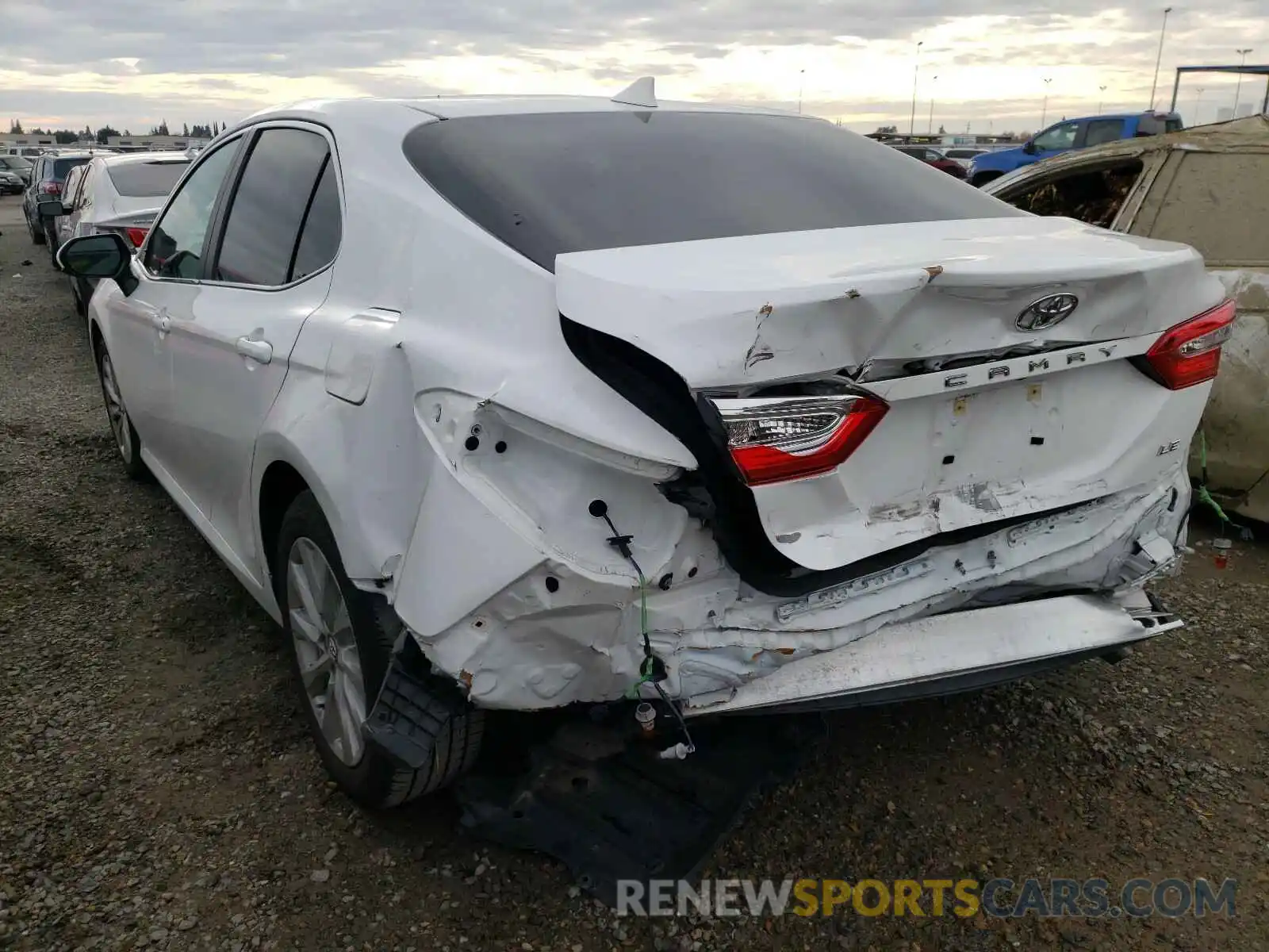 3 Photograph of a damaged car 4T1B11HK7KU287023 TOYOTA CAMRY 2019