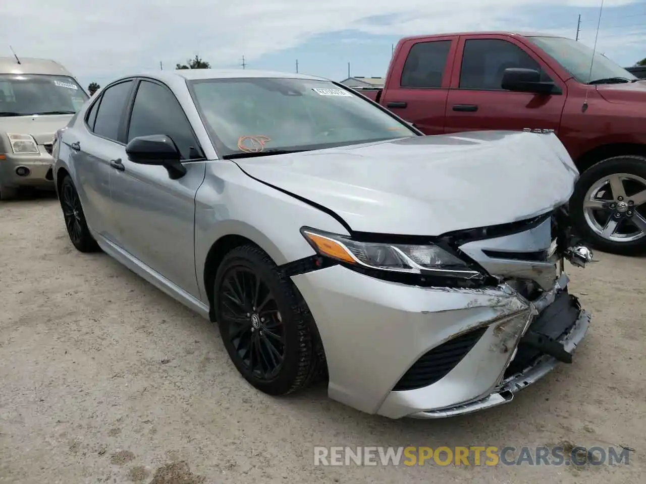 1 Photograph of a damaged car 4T1B11HK7KU288348 TOYOTA CAMRY 2019