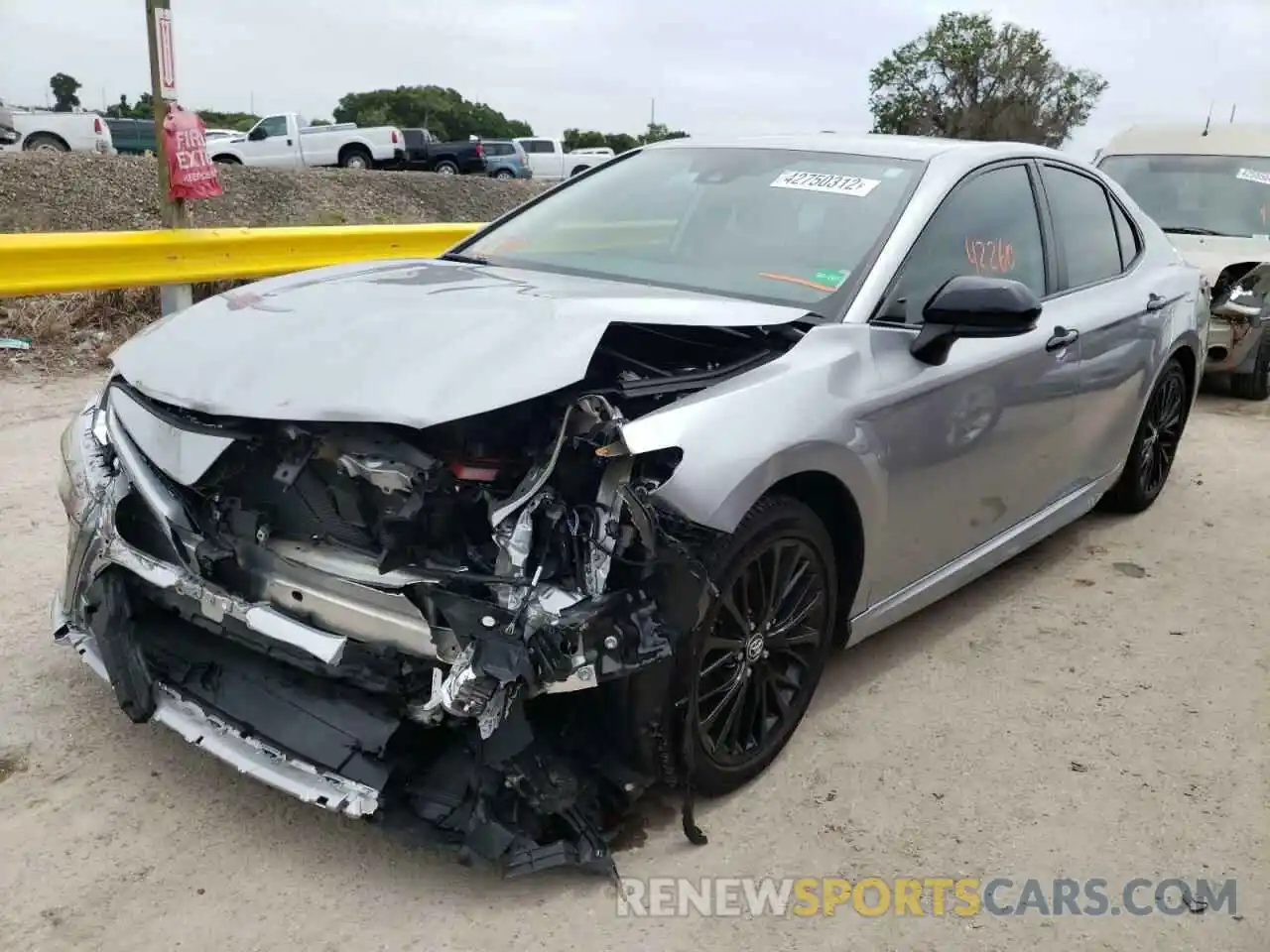 2 Photograph of a damaged car 4T1B11HK7KU288348 TOYOTA CAMRY 2019