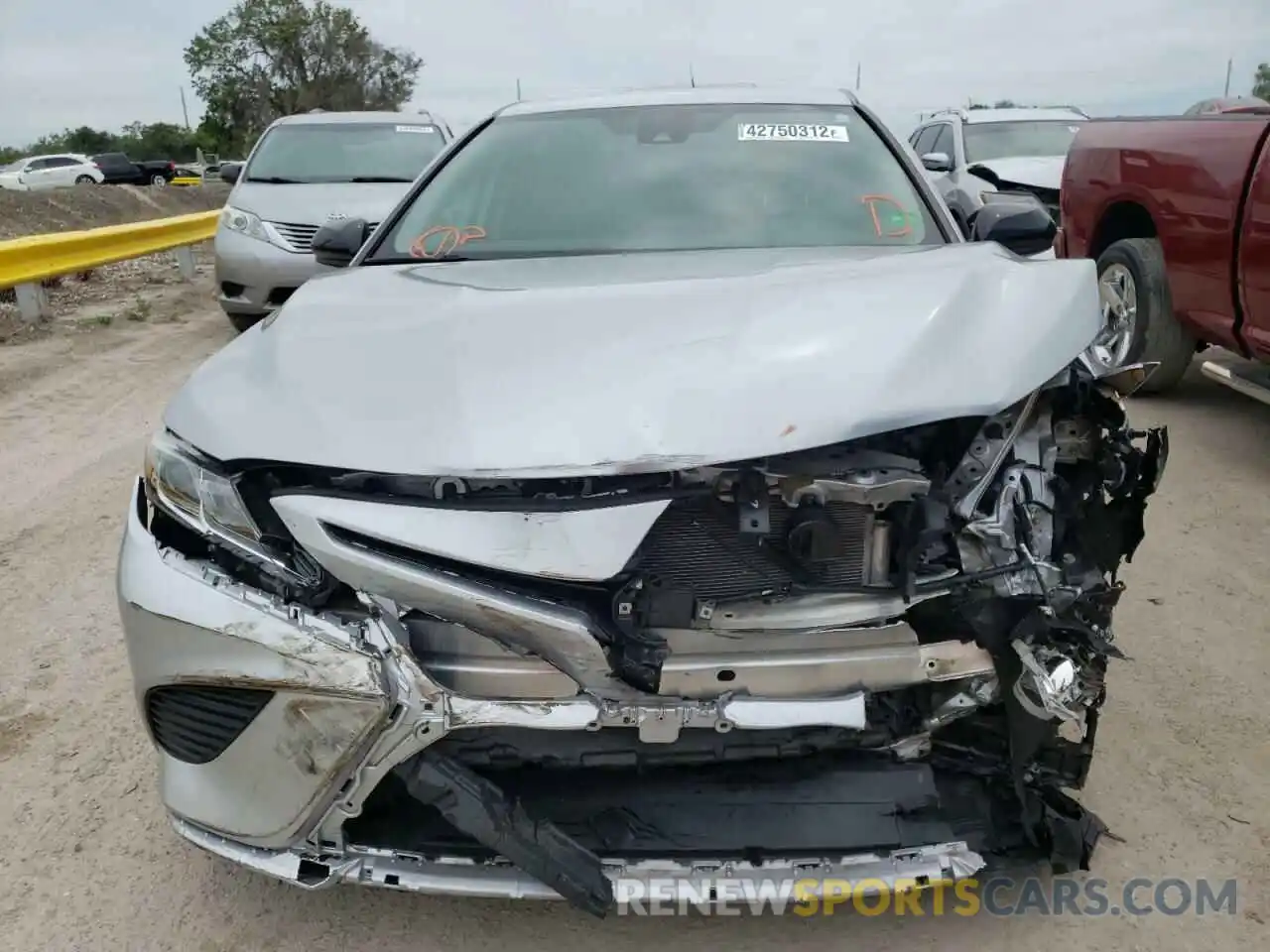 9 Photograph of a damaged car 4T1B11HK7KU288348 TOYOTA CAMRY 2019