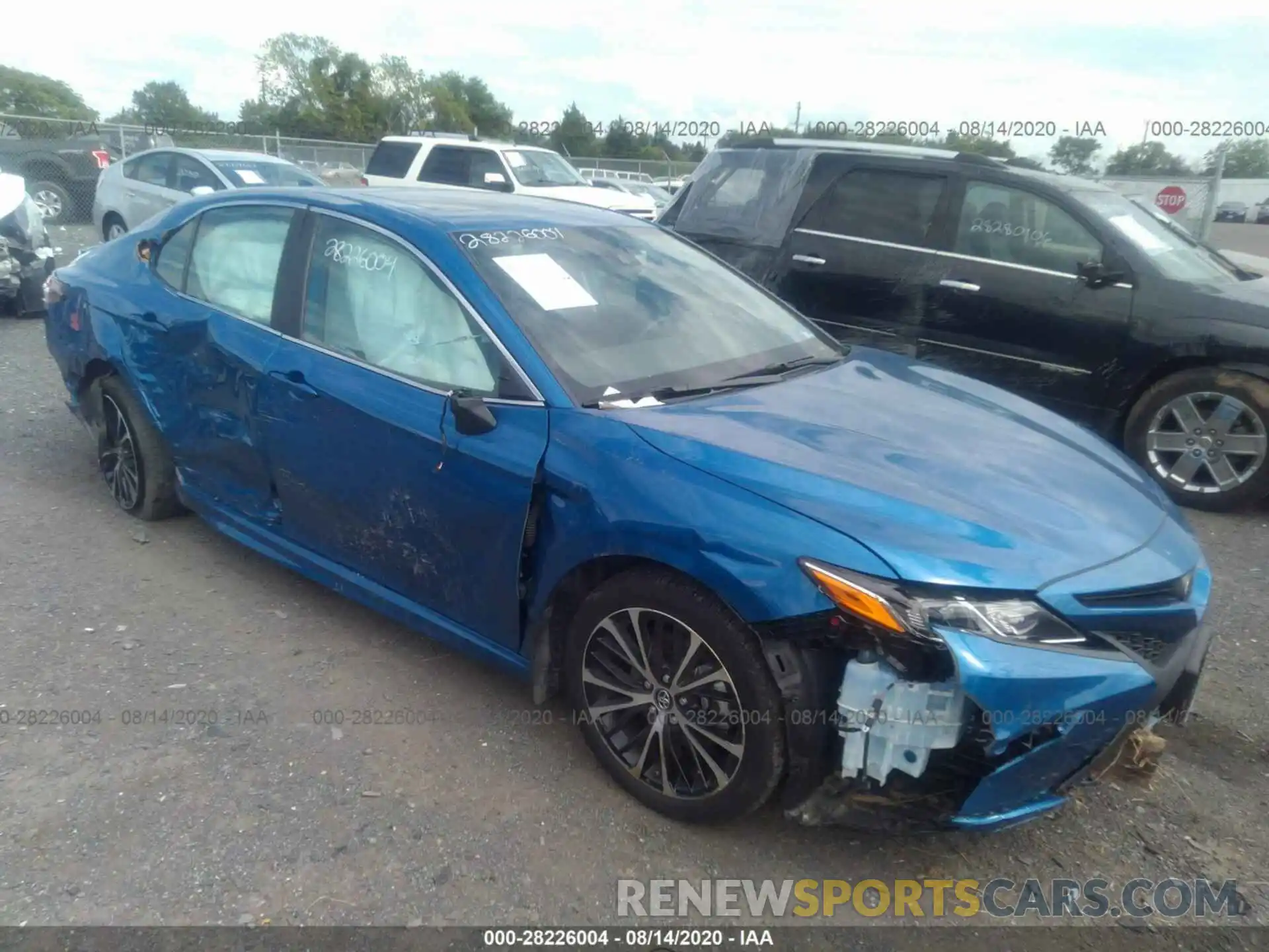 1 Photograph of a damaged car 4T1B11HK7KU288480 TOYOTA CAMRY 2019