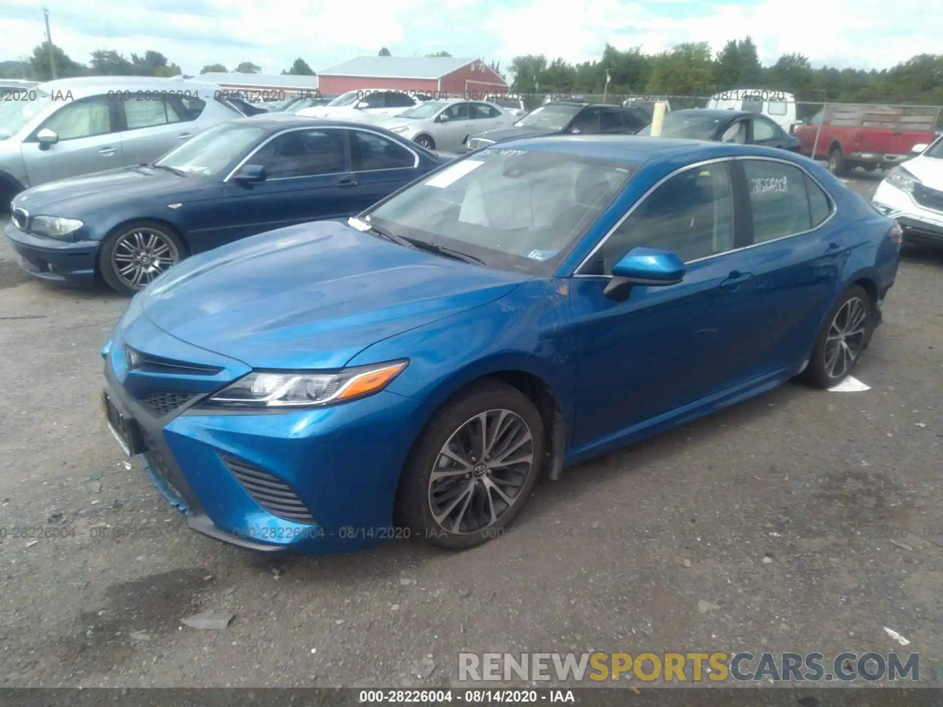 2 Фотография поврежденного автомобиля 4T1B11HK7KU288480 TOYOTA CAMRY 2019