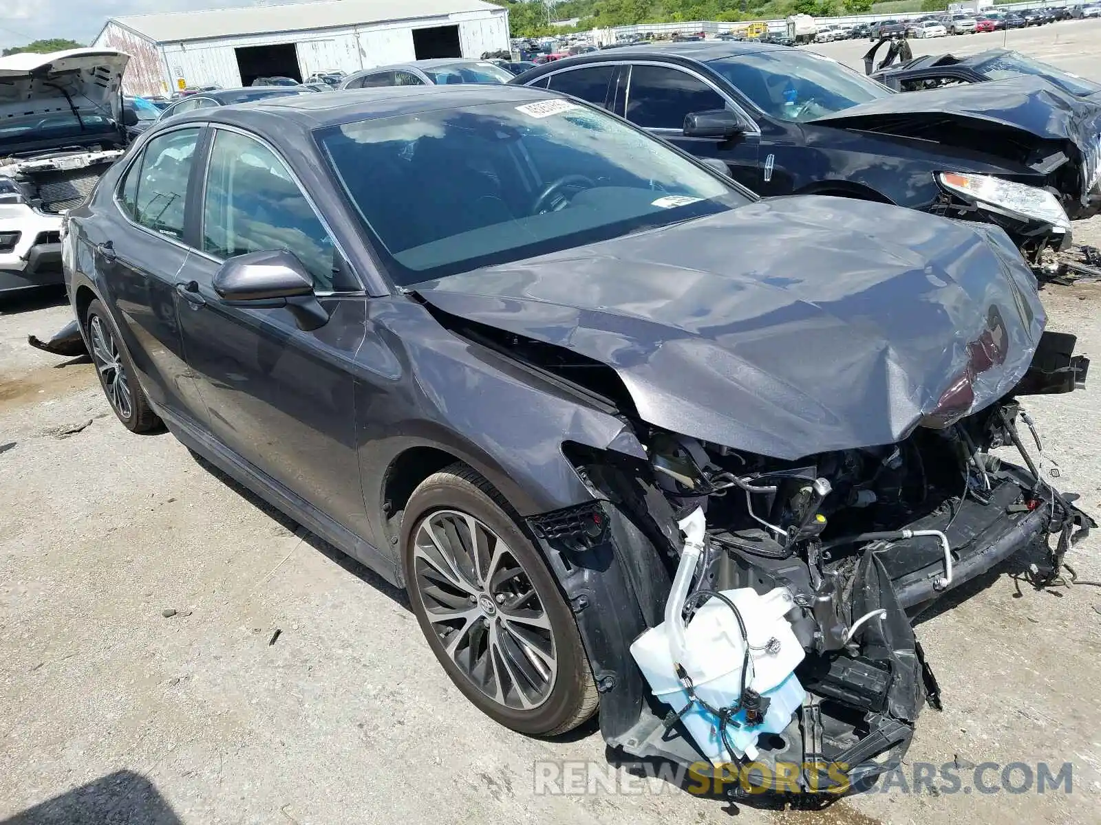 1 Photograph of a damaged car 4T1B11HK7KU294649 TOYOTA CAMRY 2019