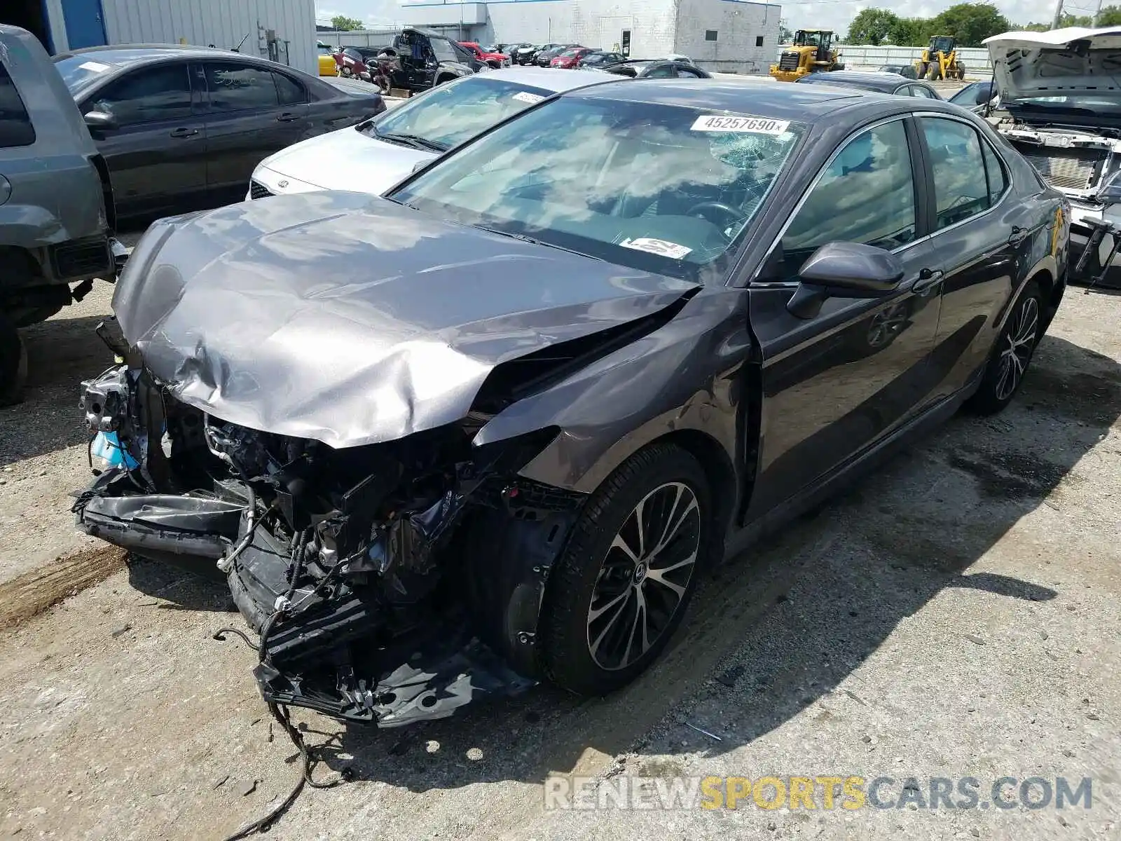 2 Photograph of a damaged car 4T1B11HK7KU294649 TOYOTA CAMRY 2019