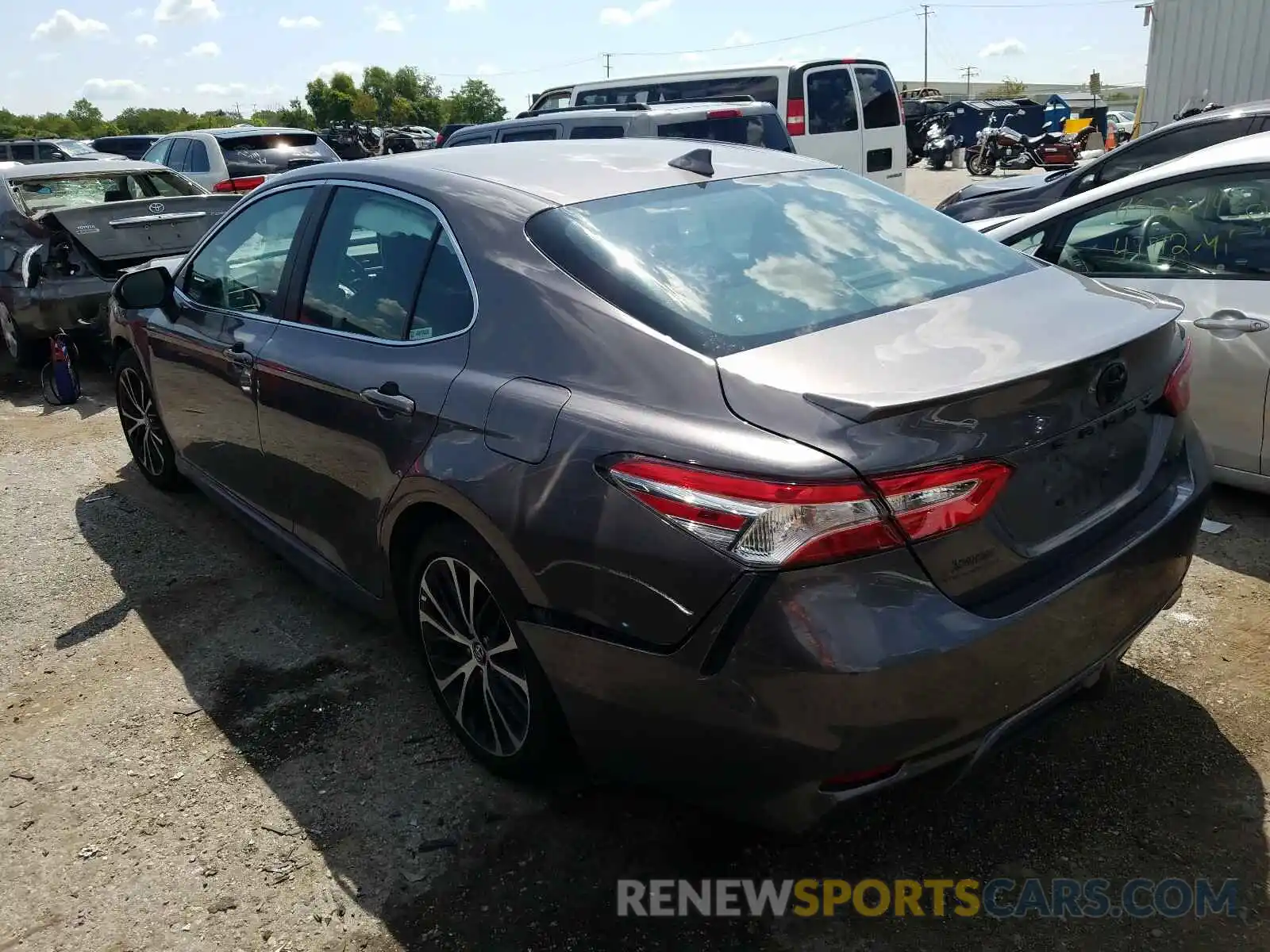 3 Photograph of a damaged car 4T1B11HK7KU294649 TOYOTA CAMRY 2019