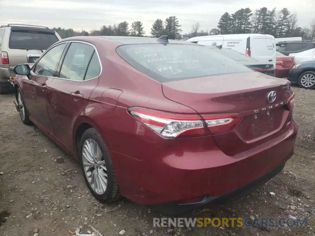 3 Photograph of a damaged car 4T1B11HK7KU295395 TOYOTA CAMRY 2019