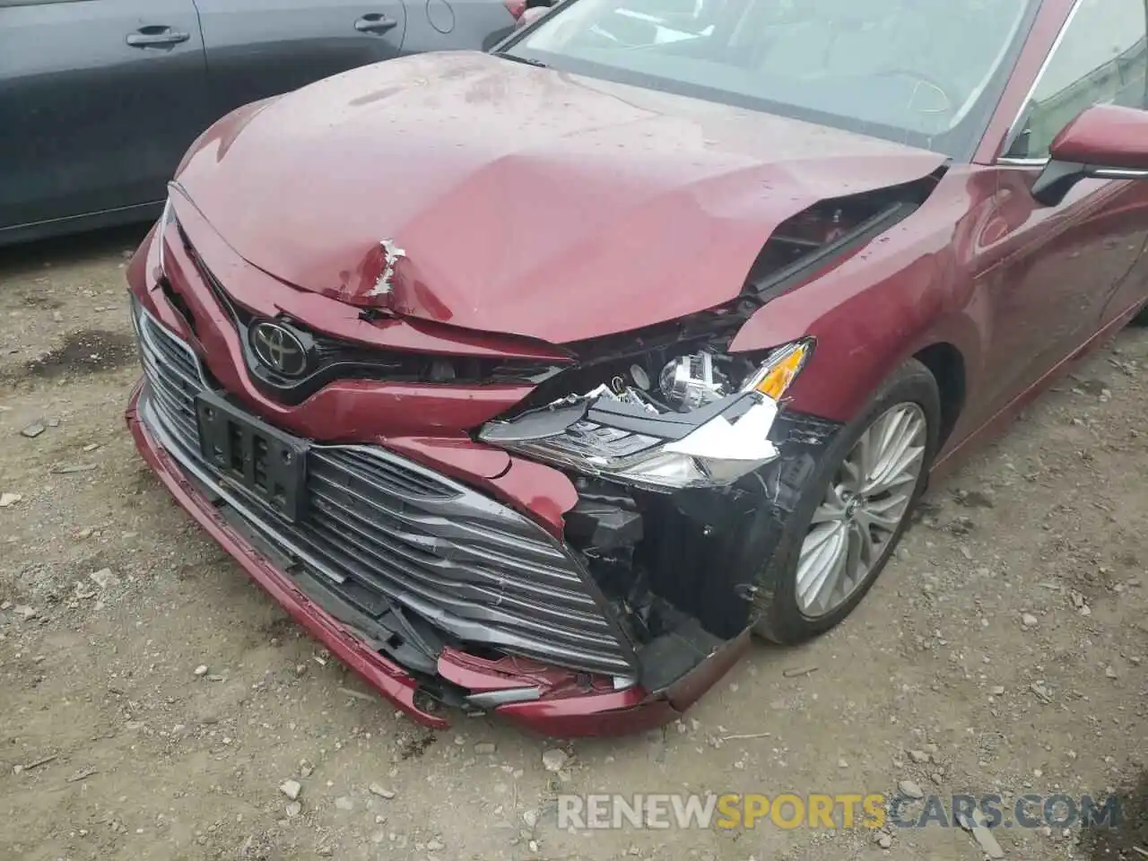 9 Photograph of a damaged car 4T1B11HK7KU295395 TOYOTA CAMRY 2019