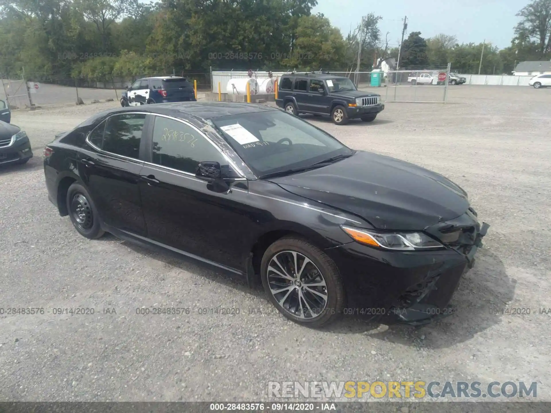 1 Photograph of a damaged car 4T1B11HK7KU297812 TOYOTA CAMRY 2019