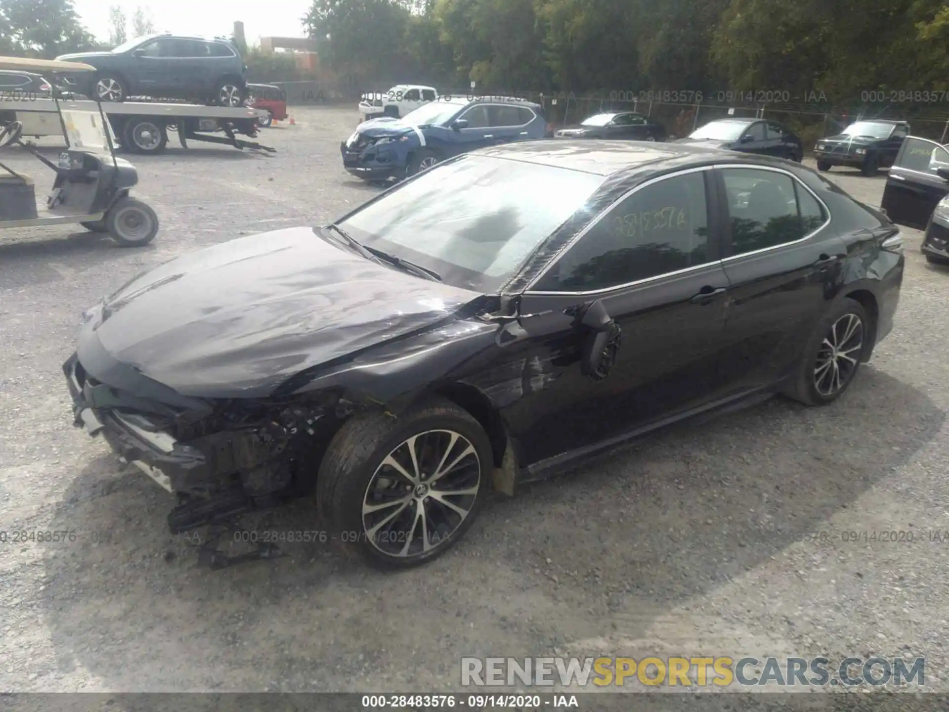 2 Photograph of a damaged car 4T1B11HK7KU297812 TOYOTA CAMRY 2019