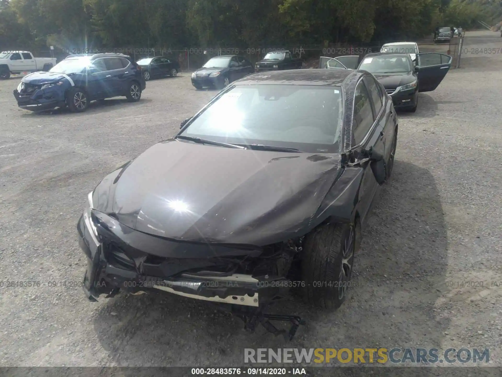 6 Photograph of a damaged car 4T1B11HK7KU297812 TOYOTA CAMRY 2019