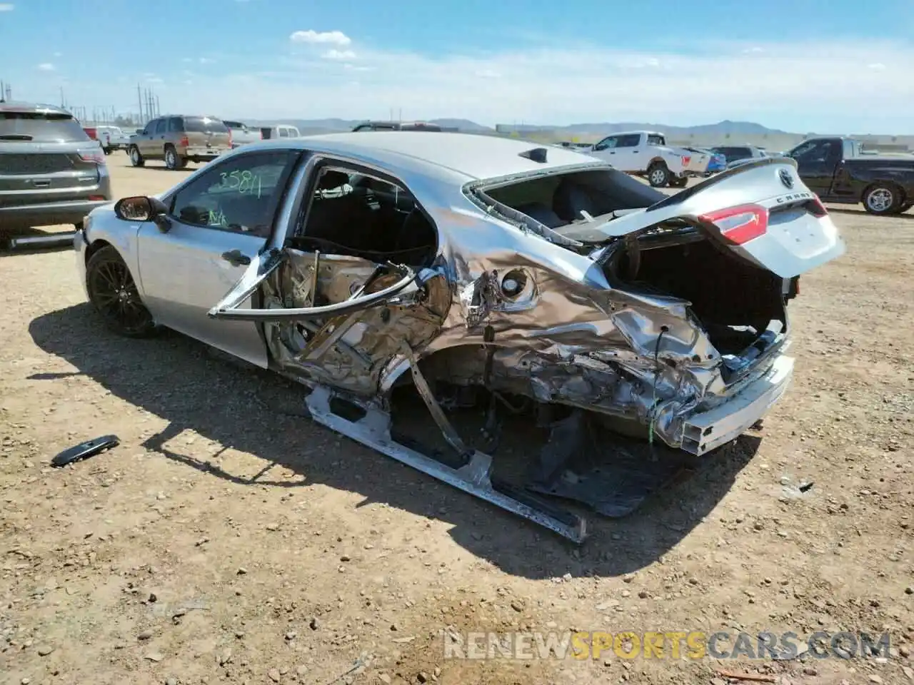 9 Photograph of a damaged car 4T1B11HK7KU298748 TOYOTA CAMRY 2019