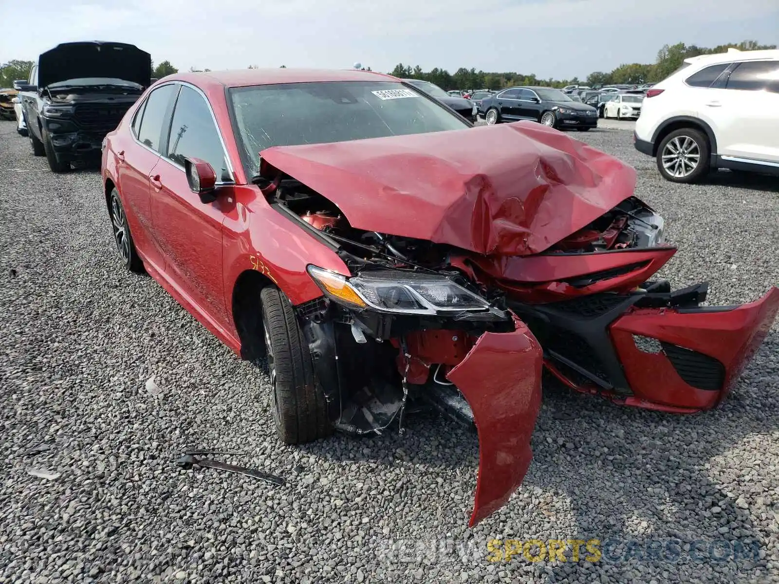 1 Photograph of a damaged car 4T1B11HK7KU299673 TOYOTA CAMRY 2019