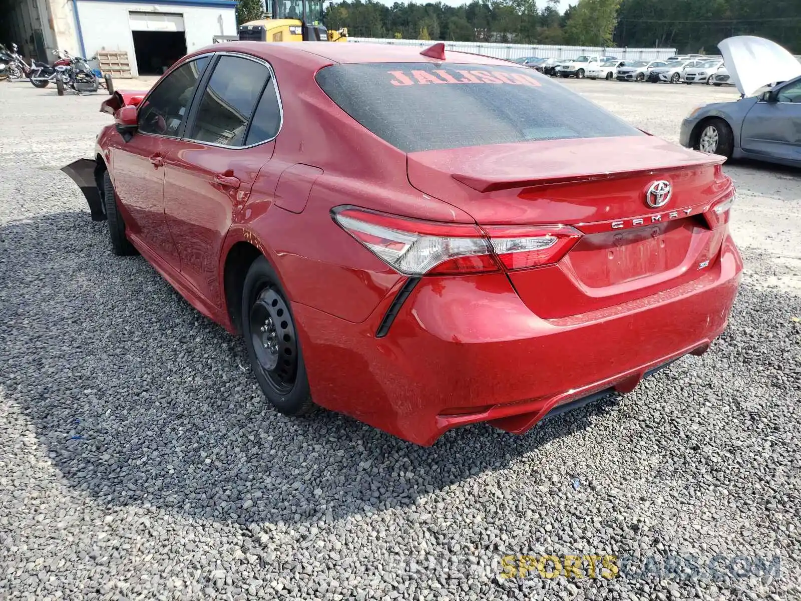 3 Photograph of a damaged car 4T1B11HK7KU299673 TOYOTA CAMRY 2019