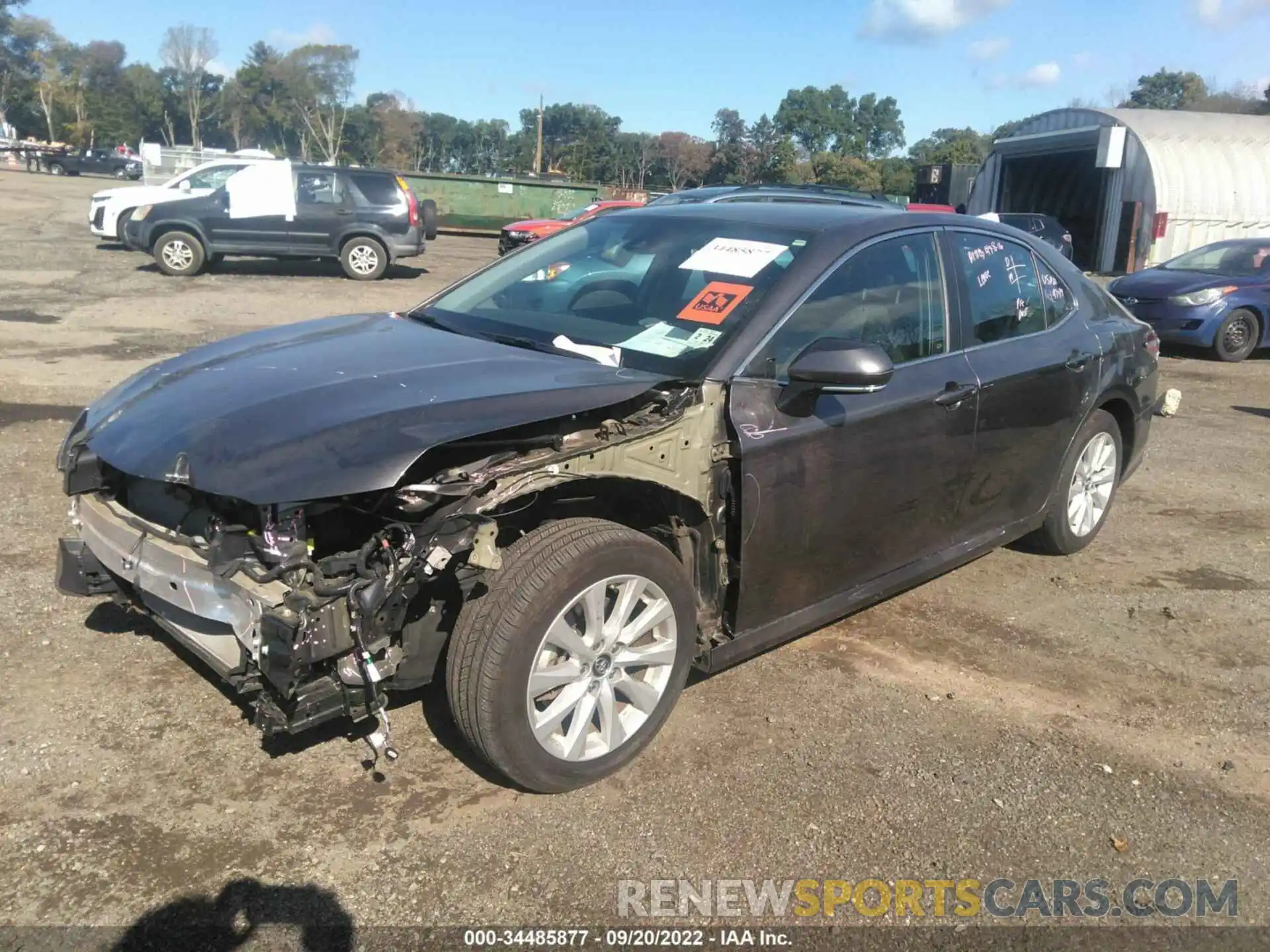 2 Photograph of a damaged car 4T1B11HK7KU679130 TOYOTA CAMRY 2019