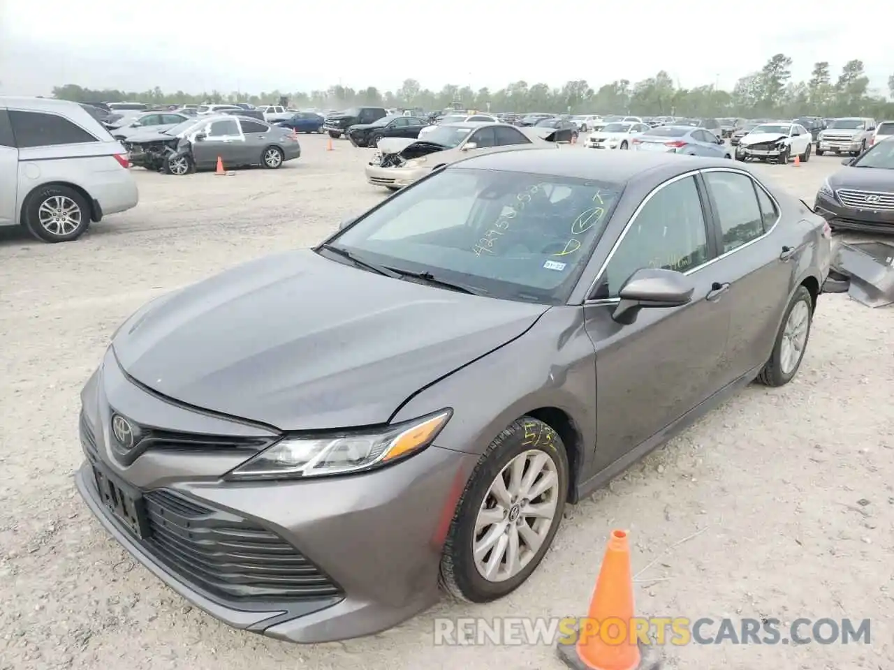 2 Photograph of a damaged car 4T1B11HK7KU679435 TOYOTA CAMRY 2019