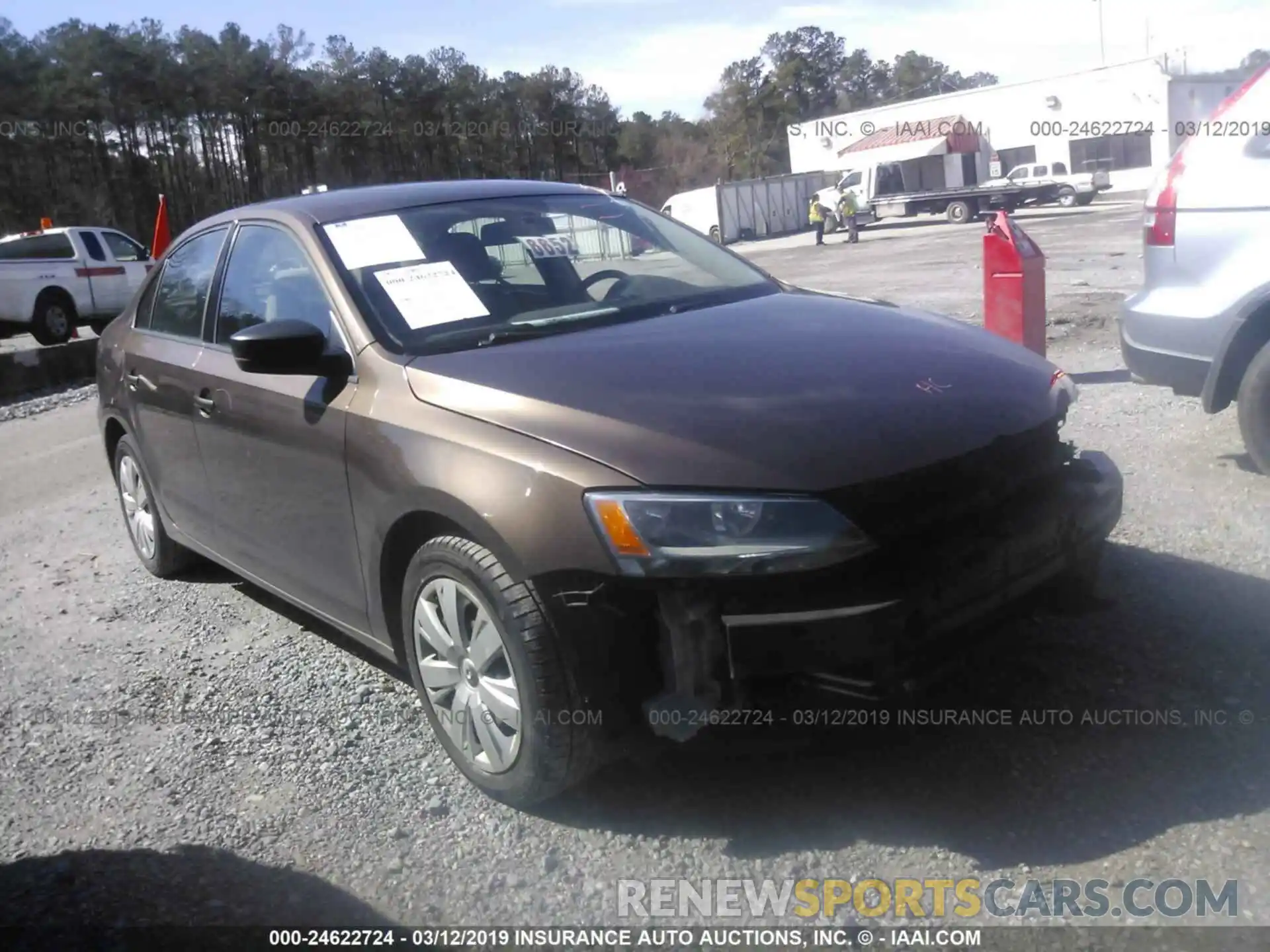 1 Photograph of a damaged car 4T1B11HK7KU683517 TOYOTA CAMRY 2019