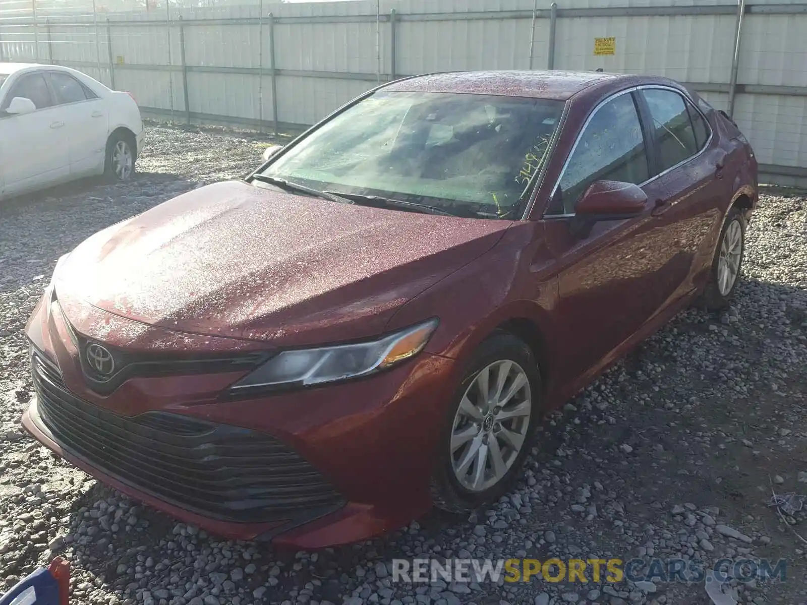 2 Photograph of a damaged car 4T1B11HK7KU684795 TOYOTA CAMRY 2019