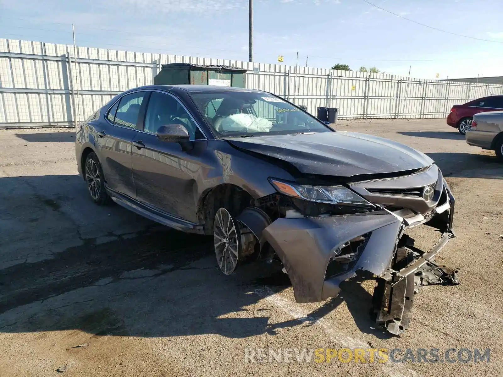 1 Photograph of a damaged car 4T1B11HK7KU685638 TOYOTA CAMRY 2019