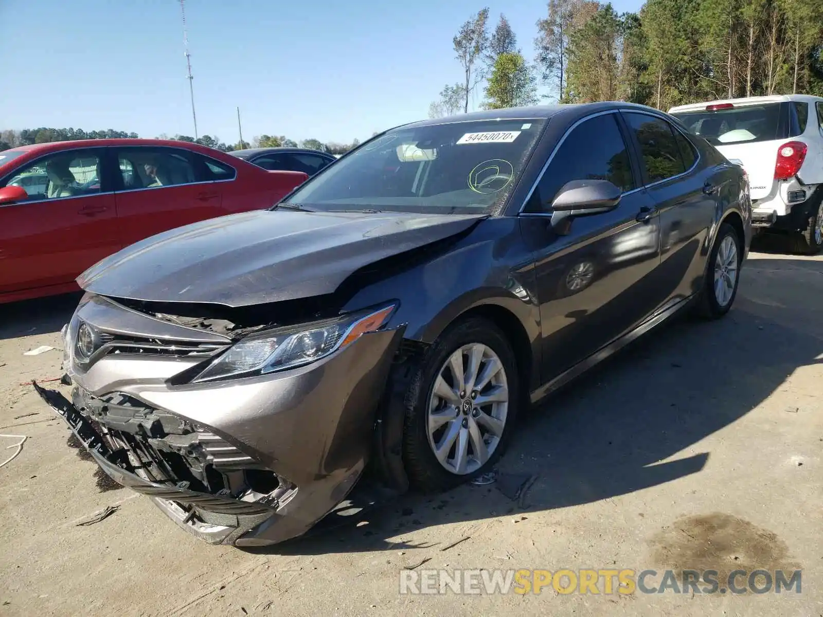 2 Photograph of a damaged car 4T1B11HK7KU687681 TOYOTA CAMRY 2019