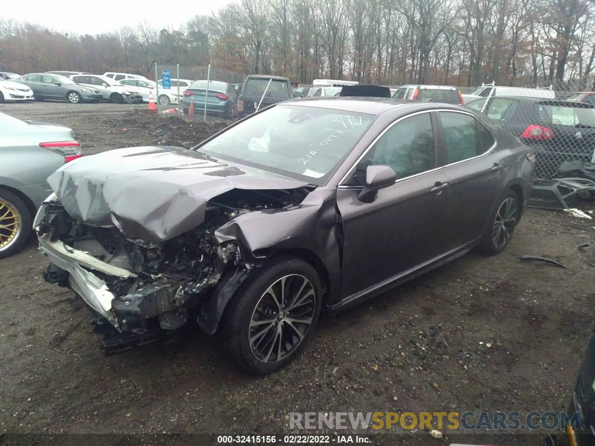 2 Photograph of a damaged car 4T1B11HK7KU687762 TOYOTA CAMRY 2019