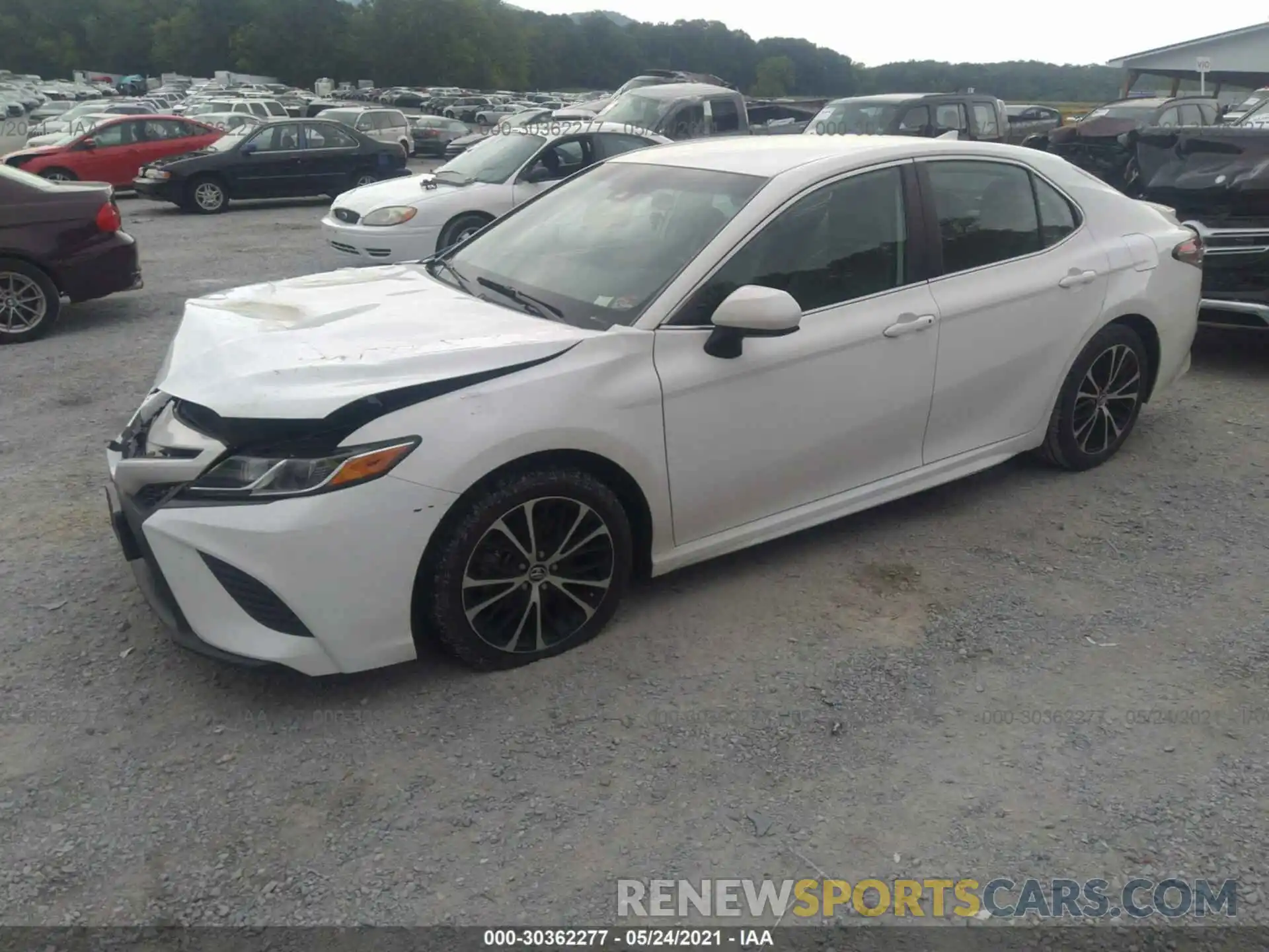 2 Photograph of a damaged car 4T1B11HK7KU687907 TOYOTA CAMRY 2019