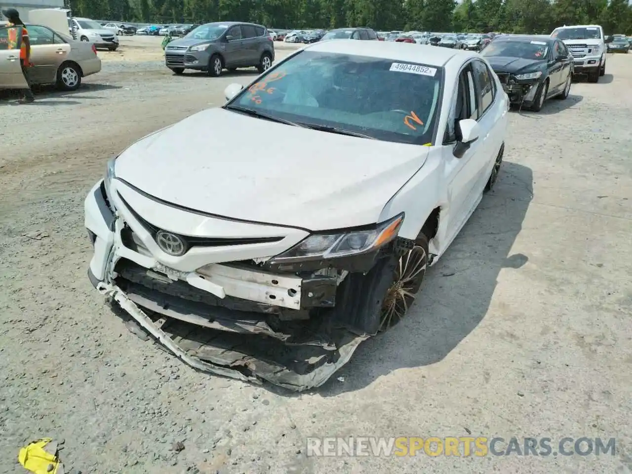 2 Photograph of a damaged car 4T1B11HK7KU687910 TOYOTA CAMRY 2019